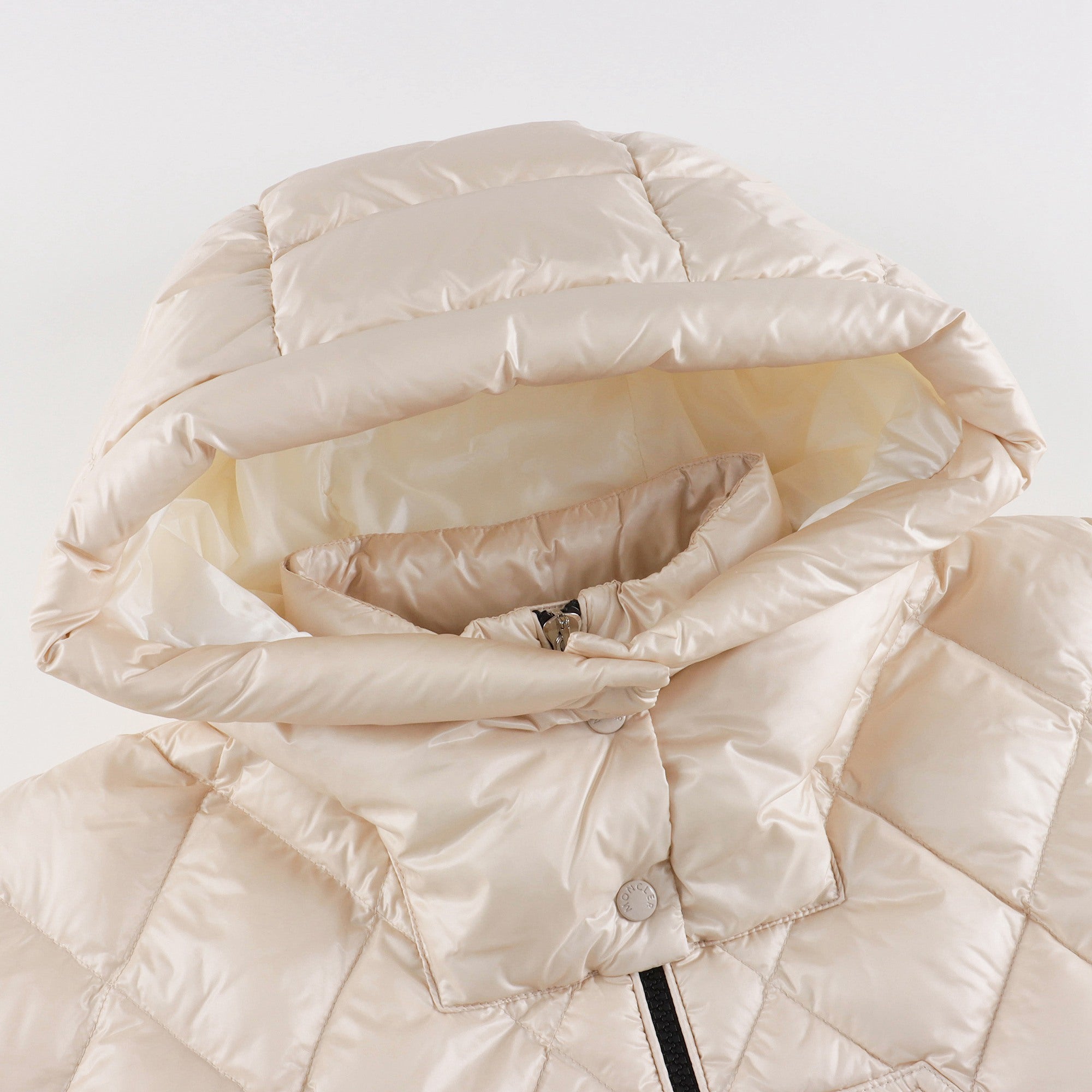 Girls Beige "CORILLE" Padded Down Jacket