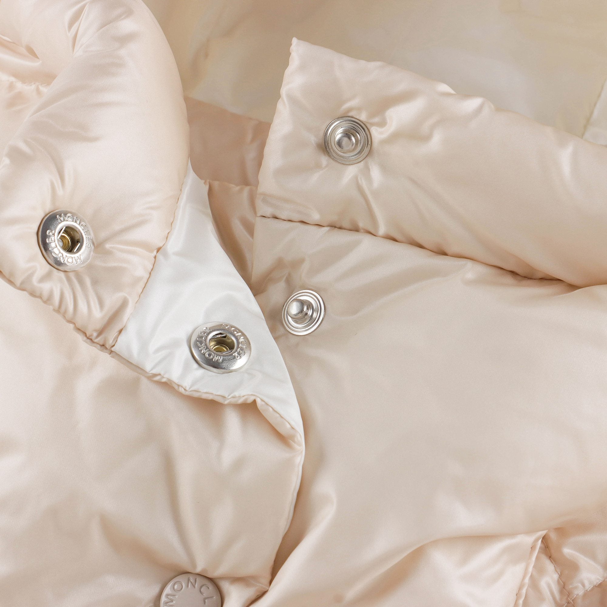 Girls Beige "CORILLE" Padded Down Jacket