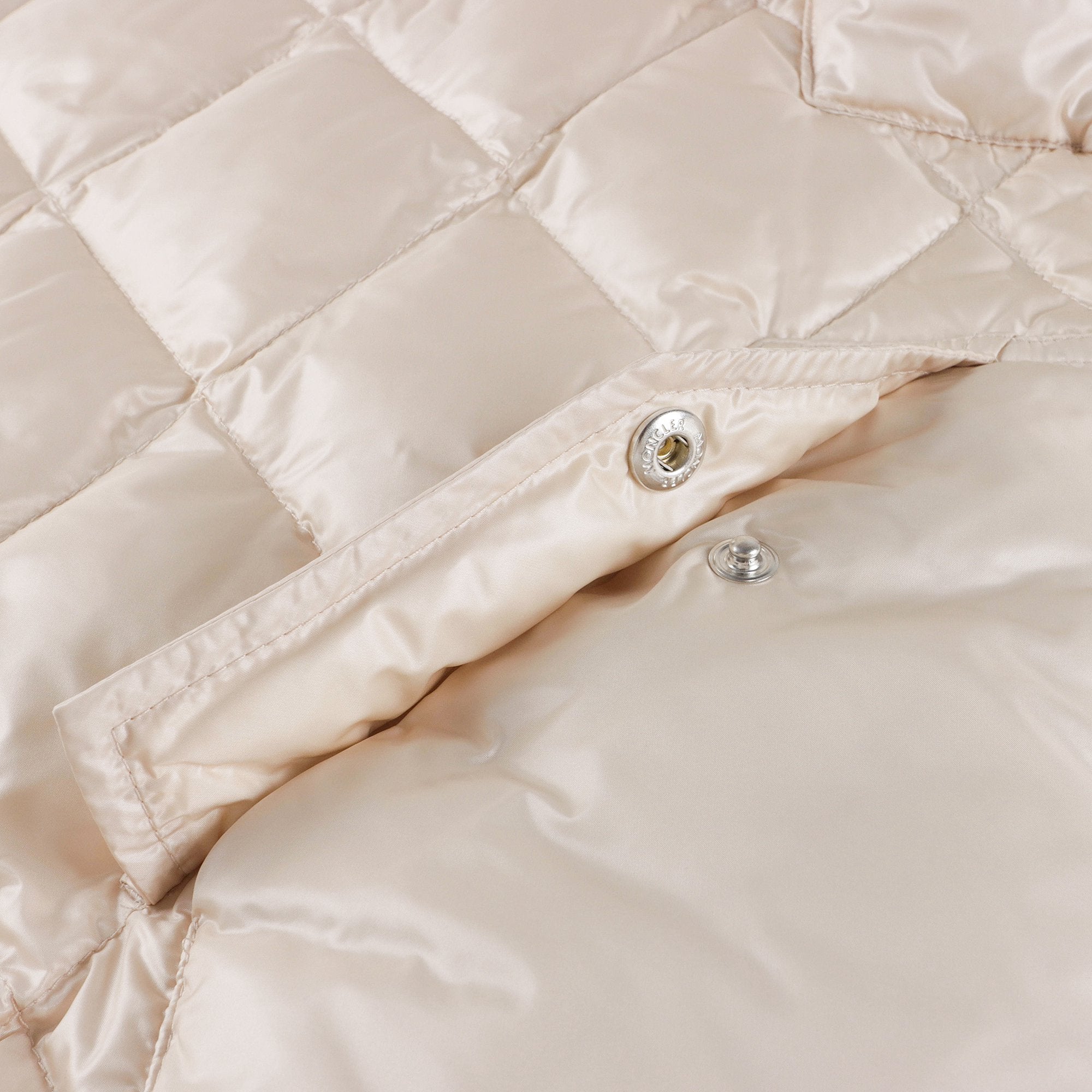 Girls Beige "CORILLE" Padded Down Jacket