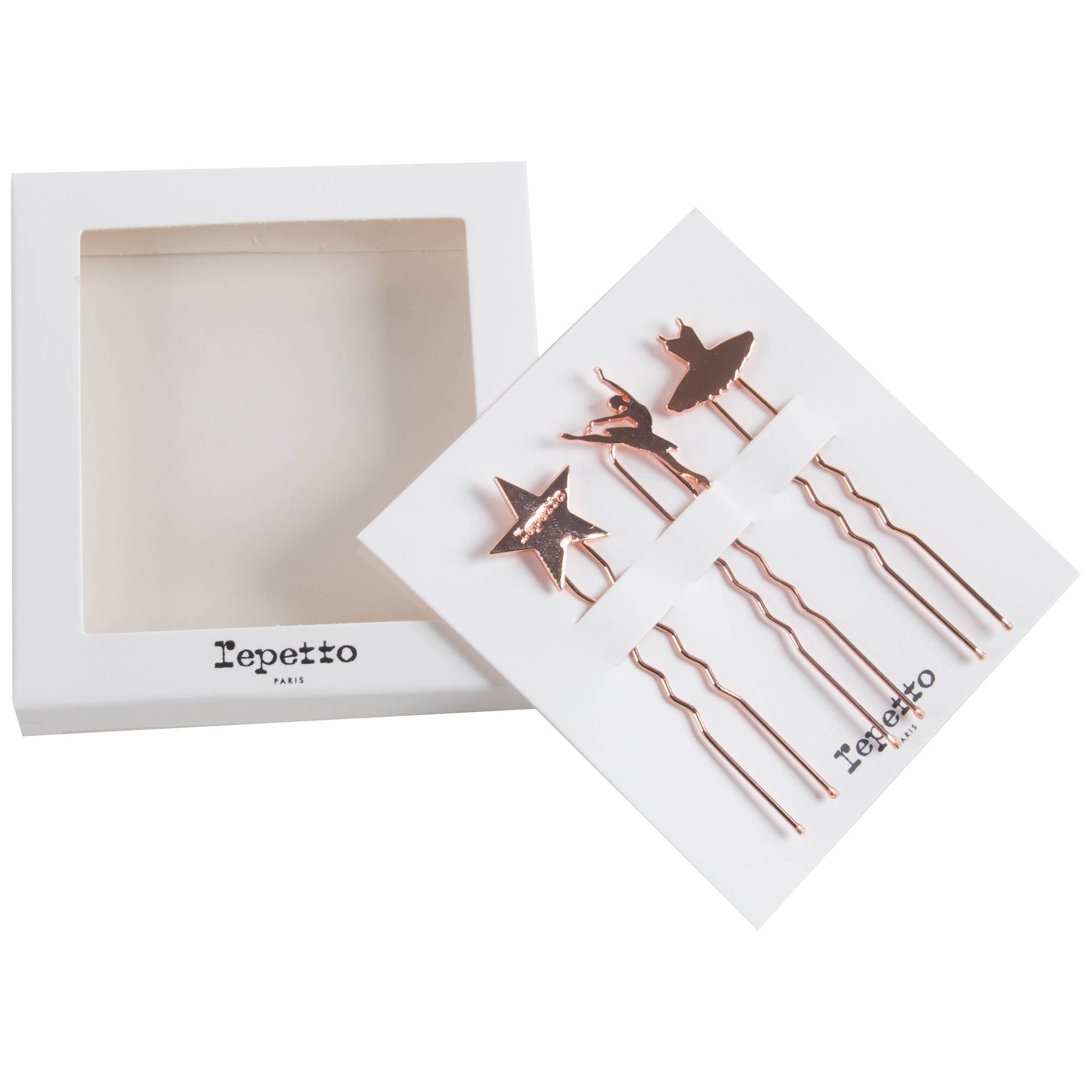 Girls Pink Metal Hairpin