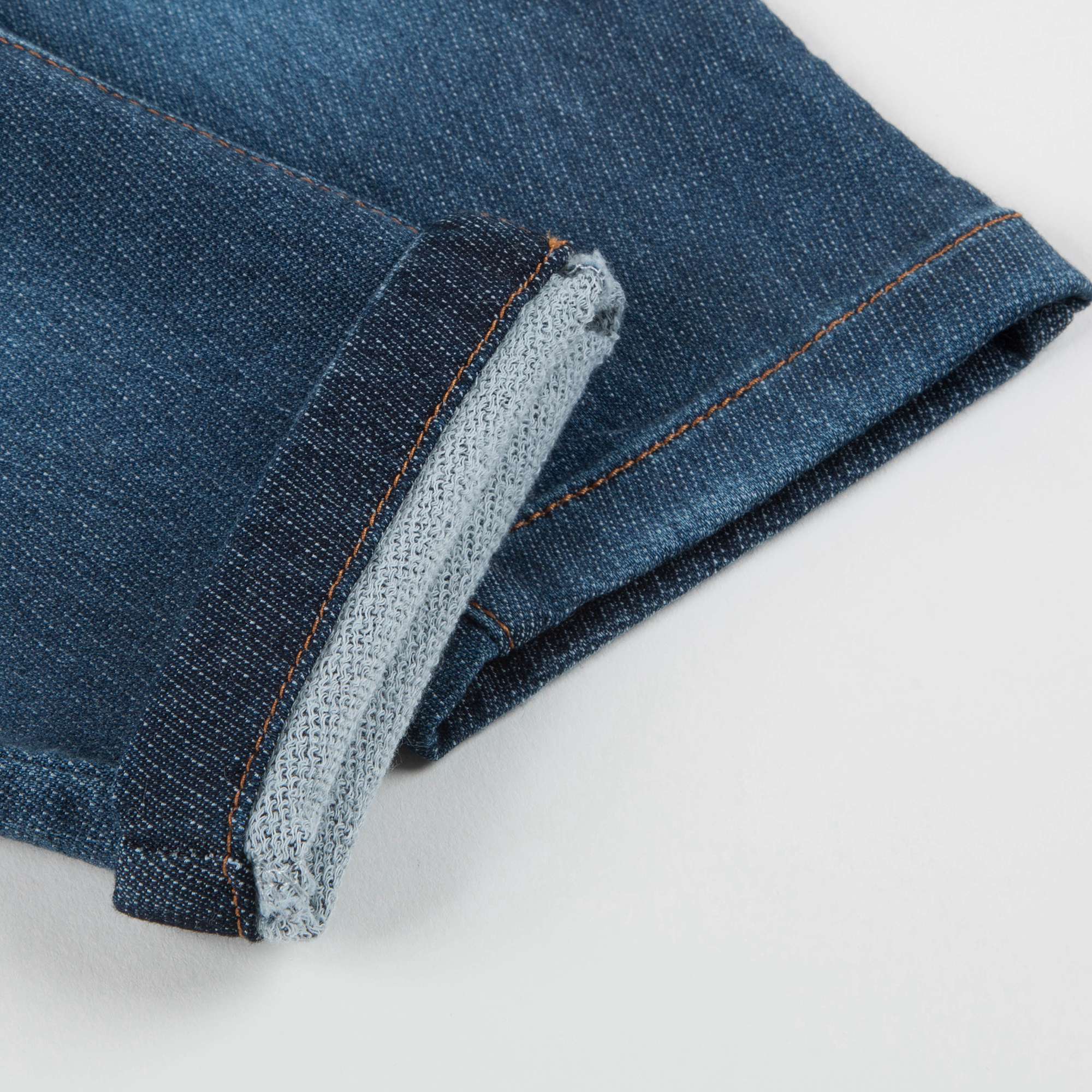 Baby Girls Blue Jean Cotton Trousers