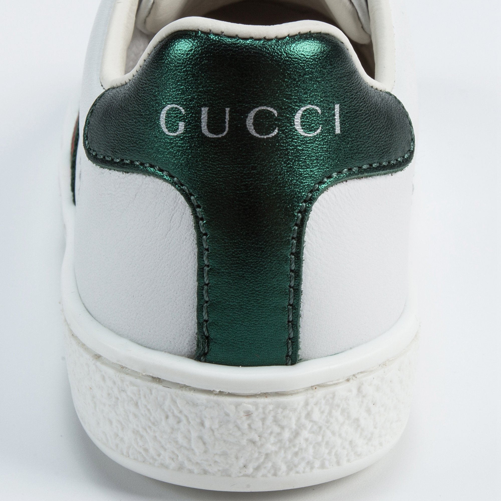Girls & Boys White Leather Shoes