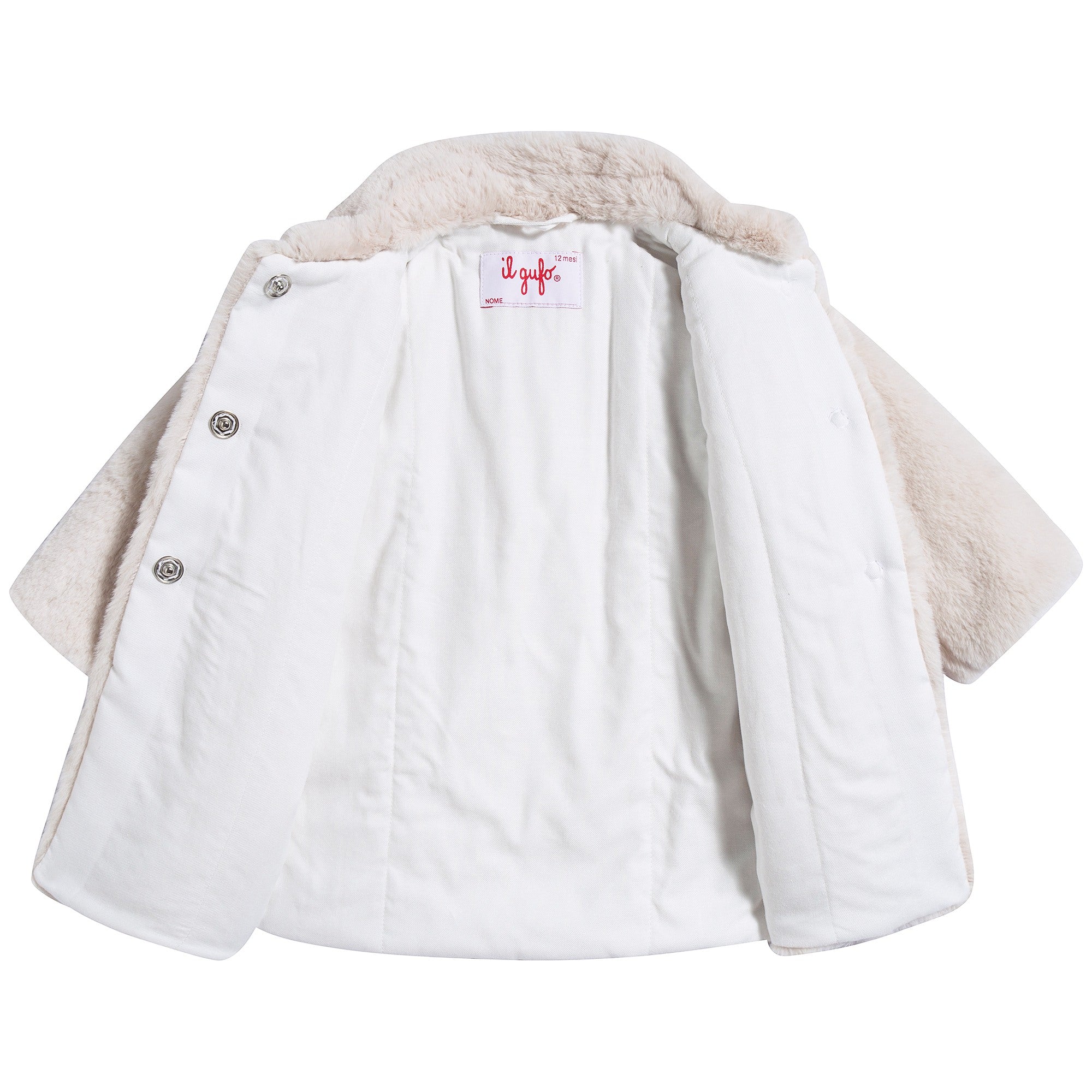 Baby Girls Beige Coat