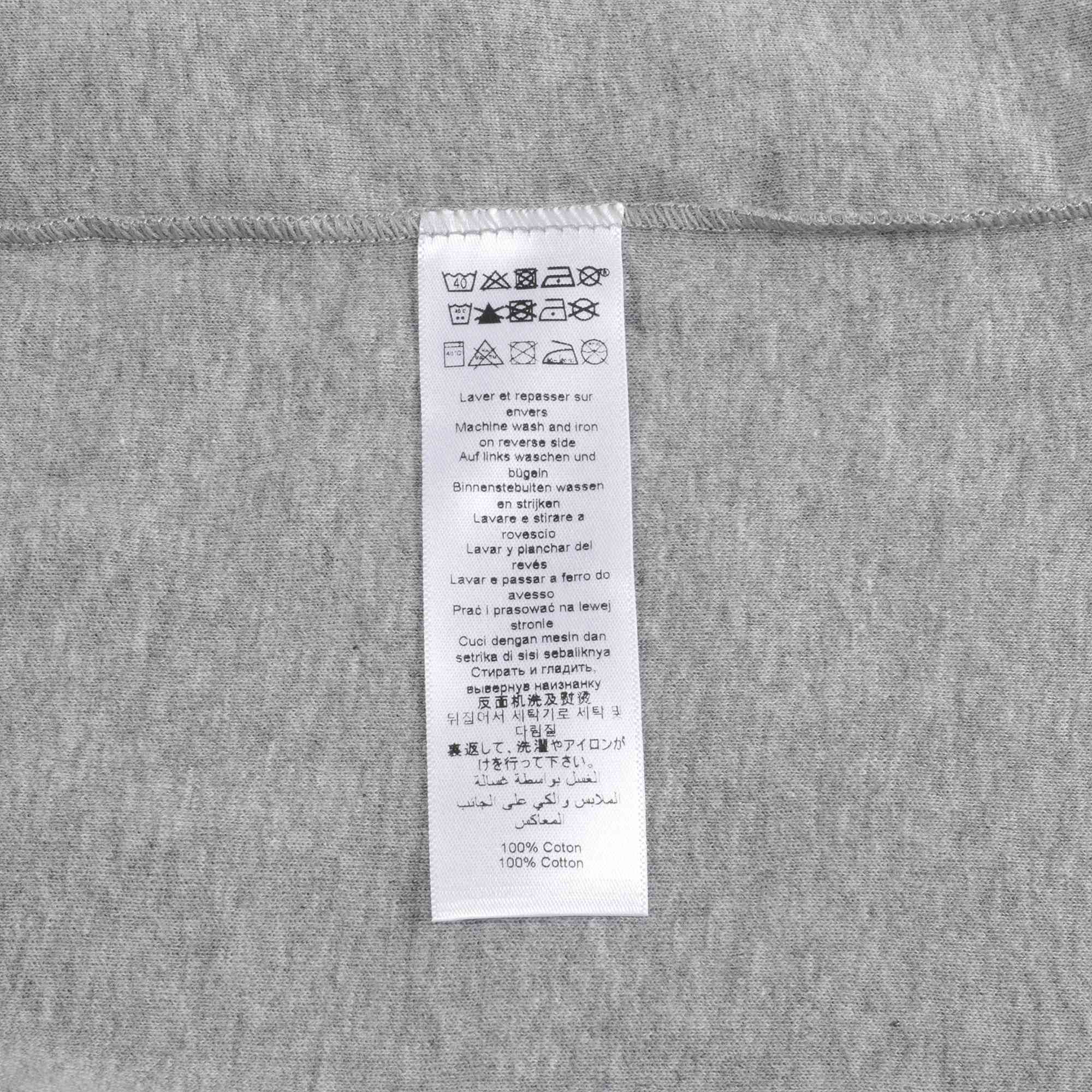 Girls Grey Cotton Turtleneck