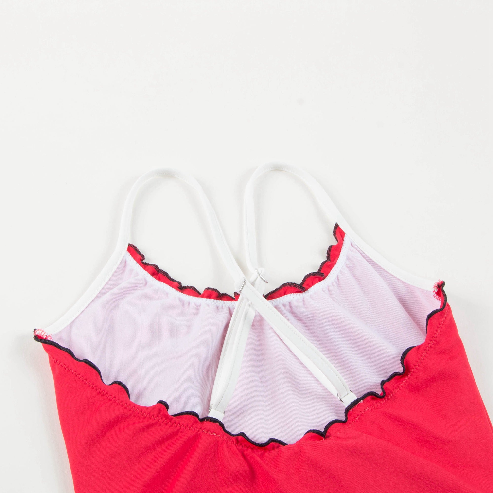 Girls Red "Costume Da Bagno  Lntero" Swimwear