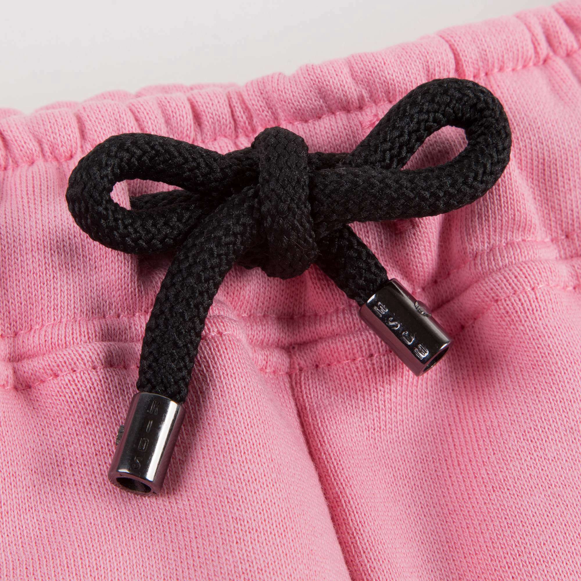 Girls Pink Logo Shorts