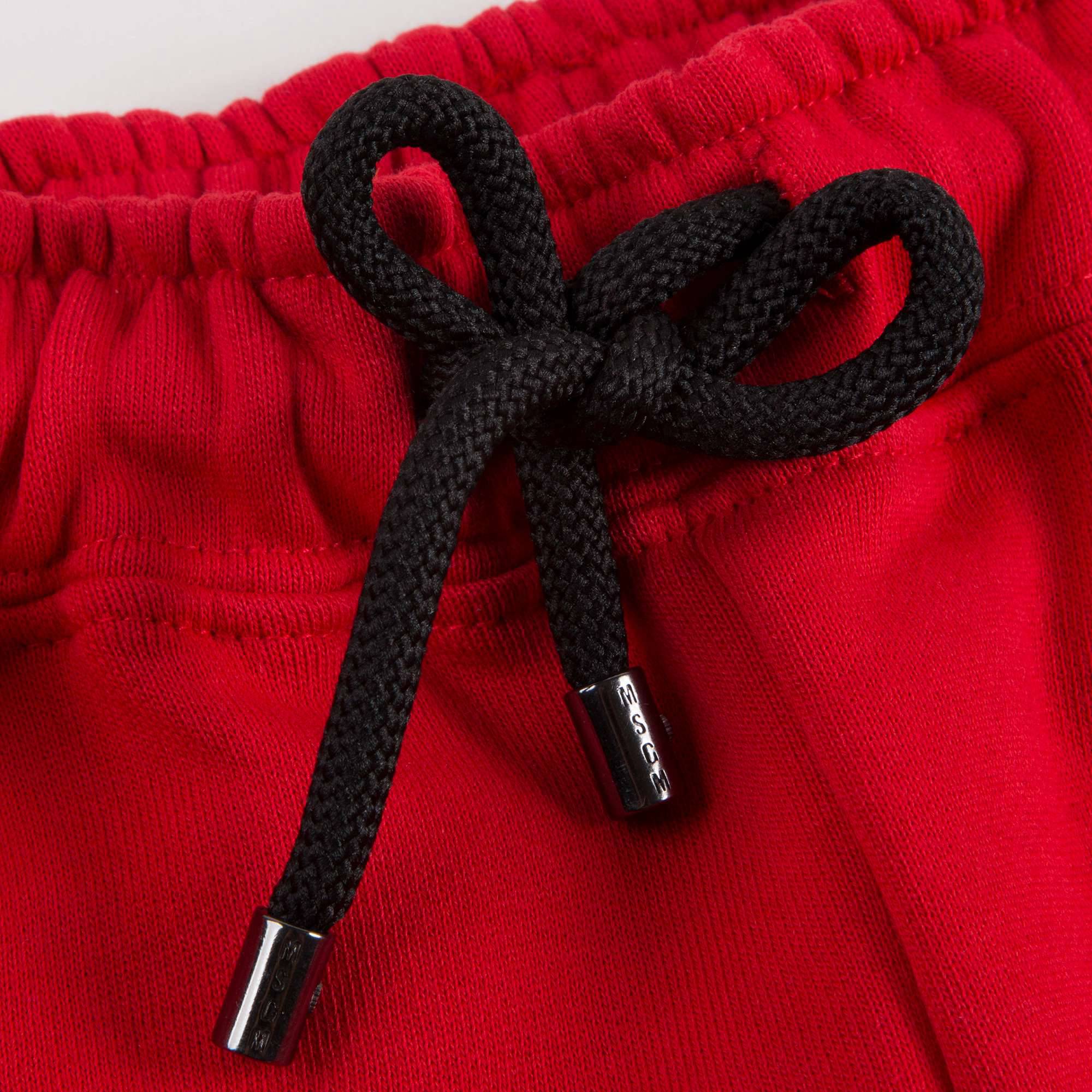 Girls Red Logo Shorts
