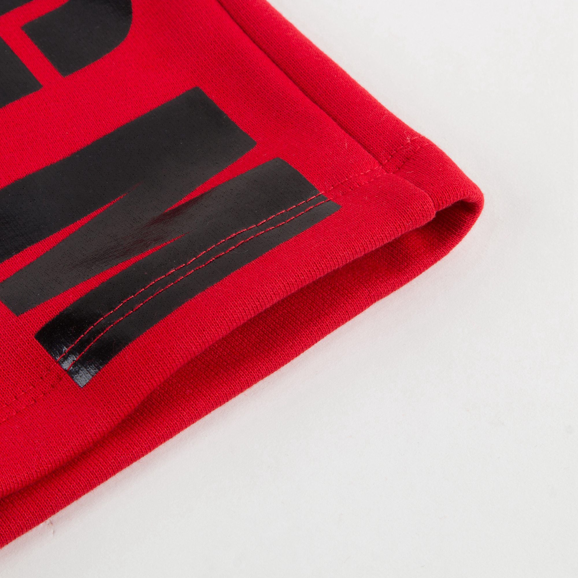 Girls Red Logo Shorts