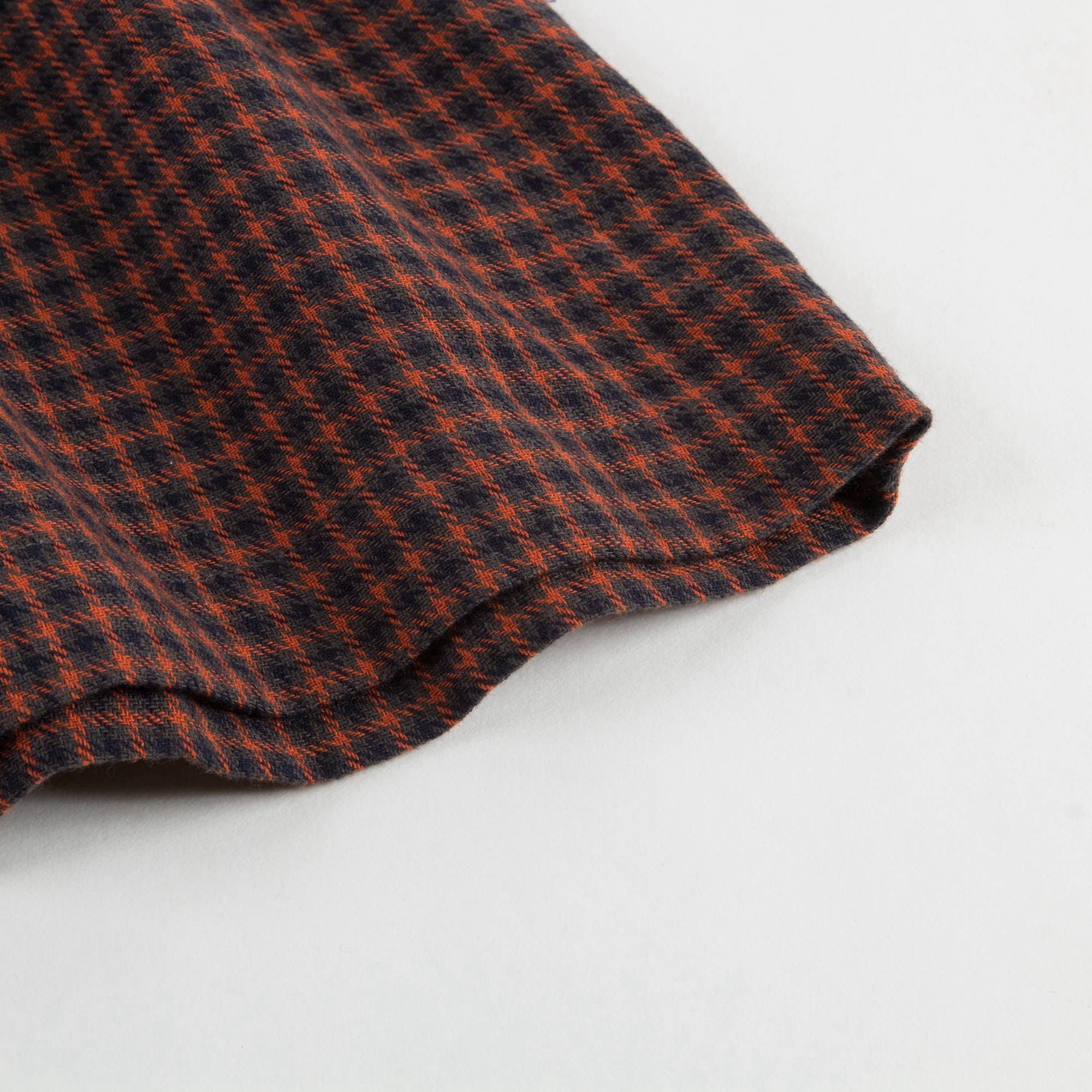 Baby Girls Orange Check Dress