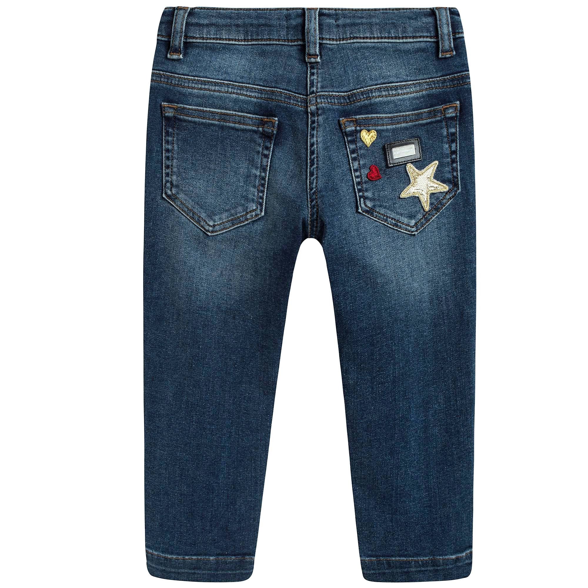 Girls Blue Denim Jeans