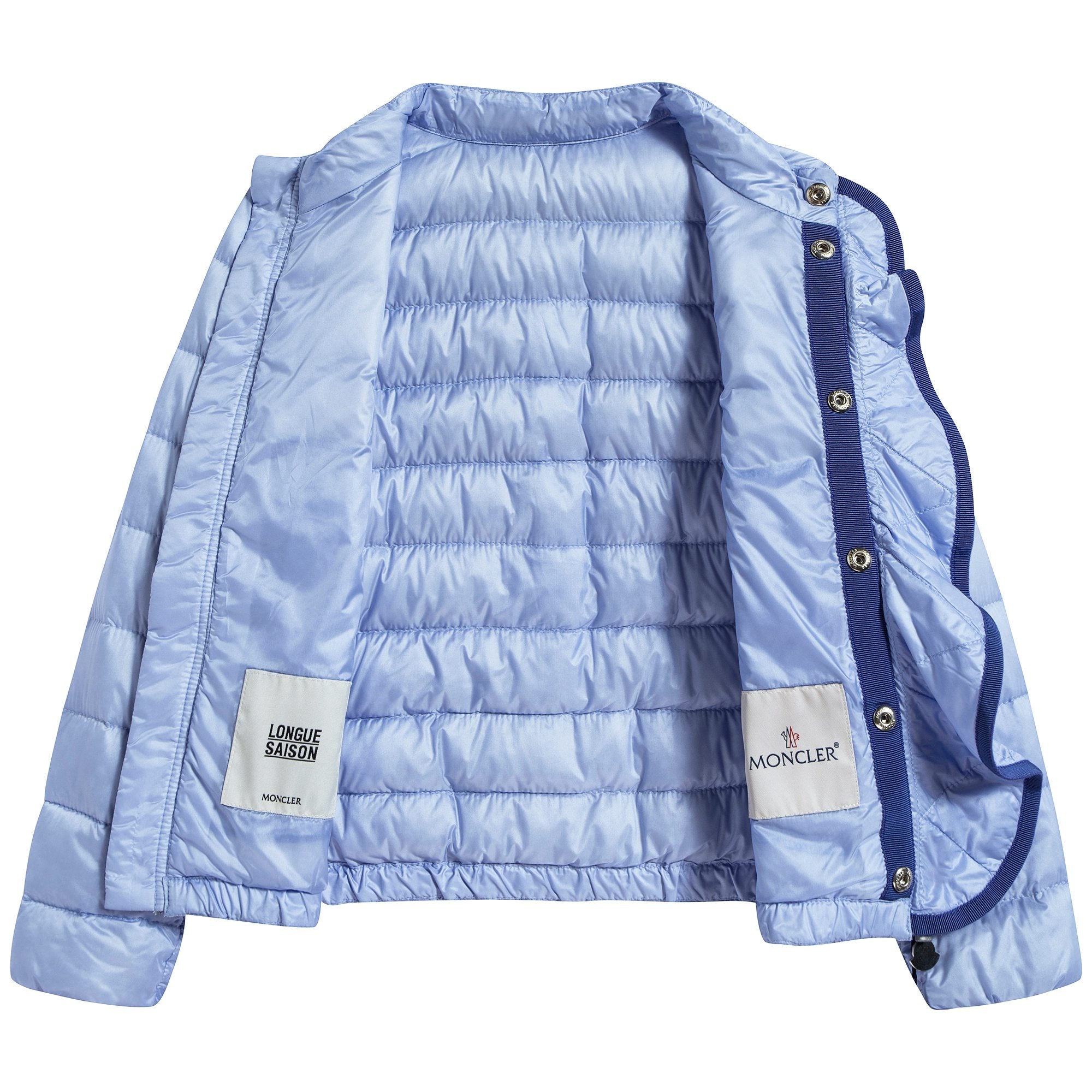Girls Light Blue "KIEV" Padded Down Coat