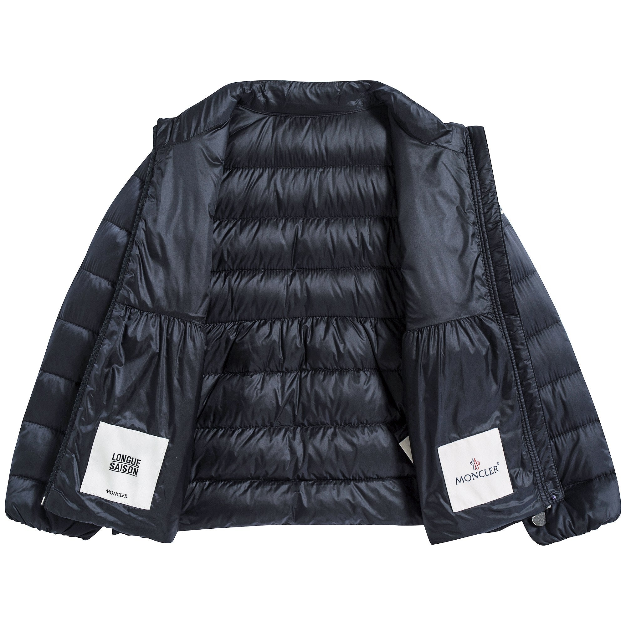 Baby Girls Blue "JOELLE" Padded Down Coat
