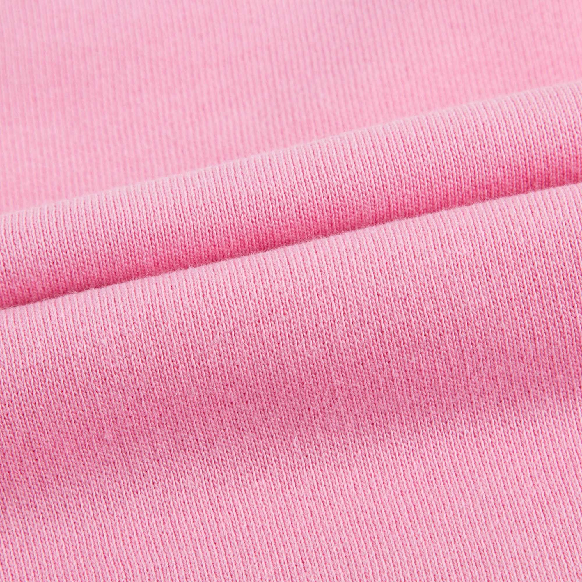 Girls Pink Cotton Logo Sweatshirt