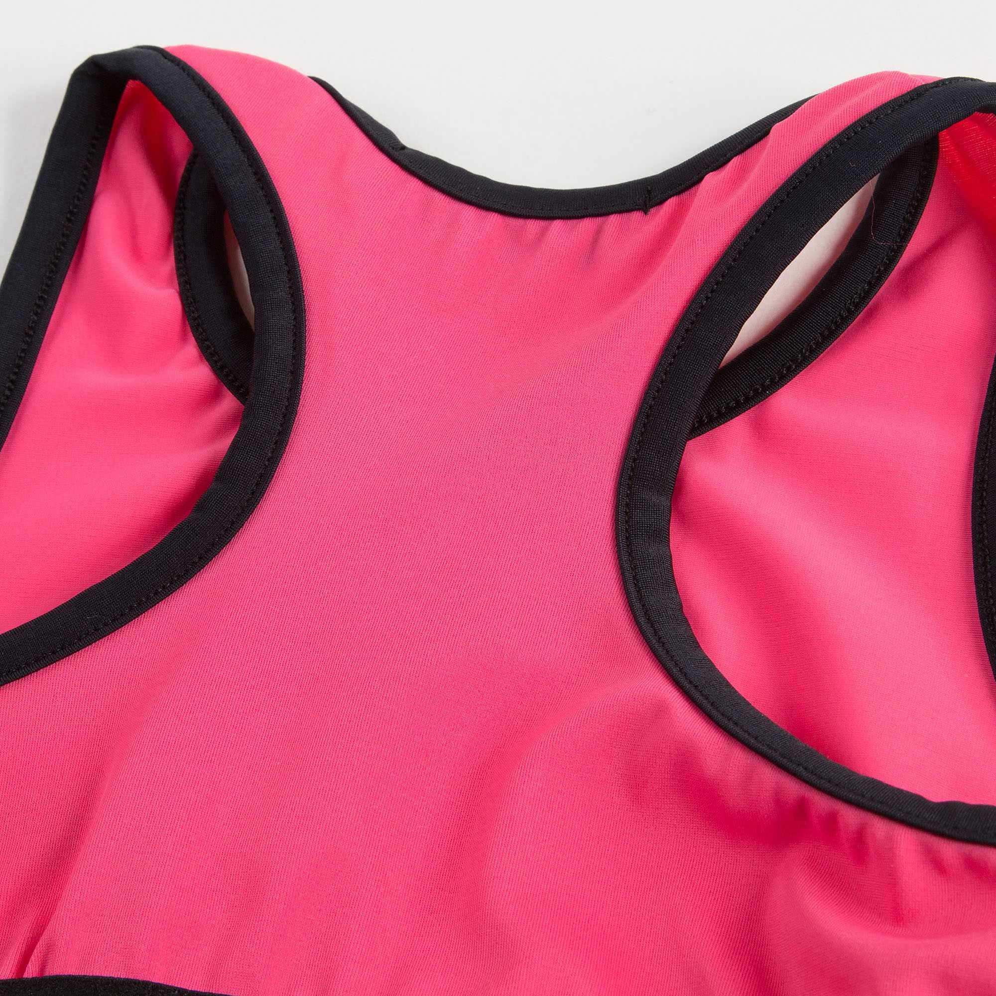 Girls Pink Tracksuit Vest