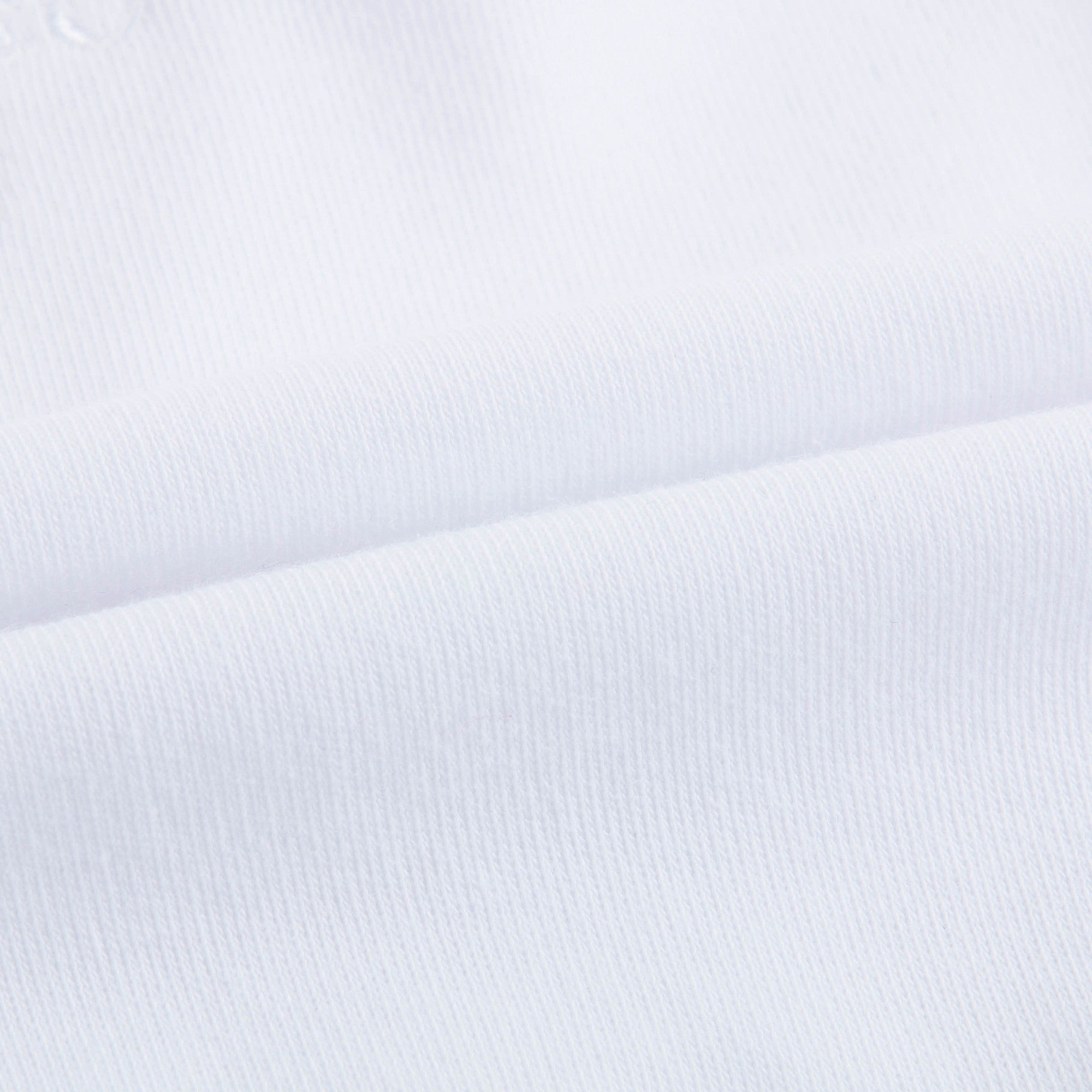Girls White Cotton Top