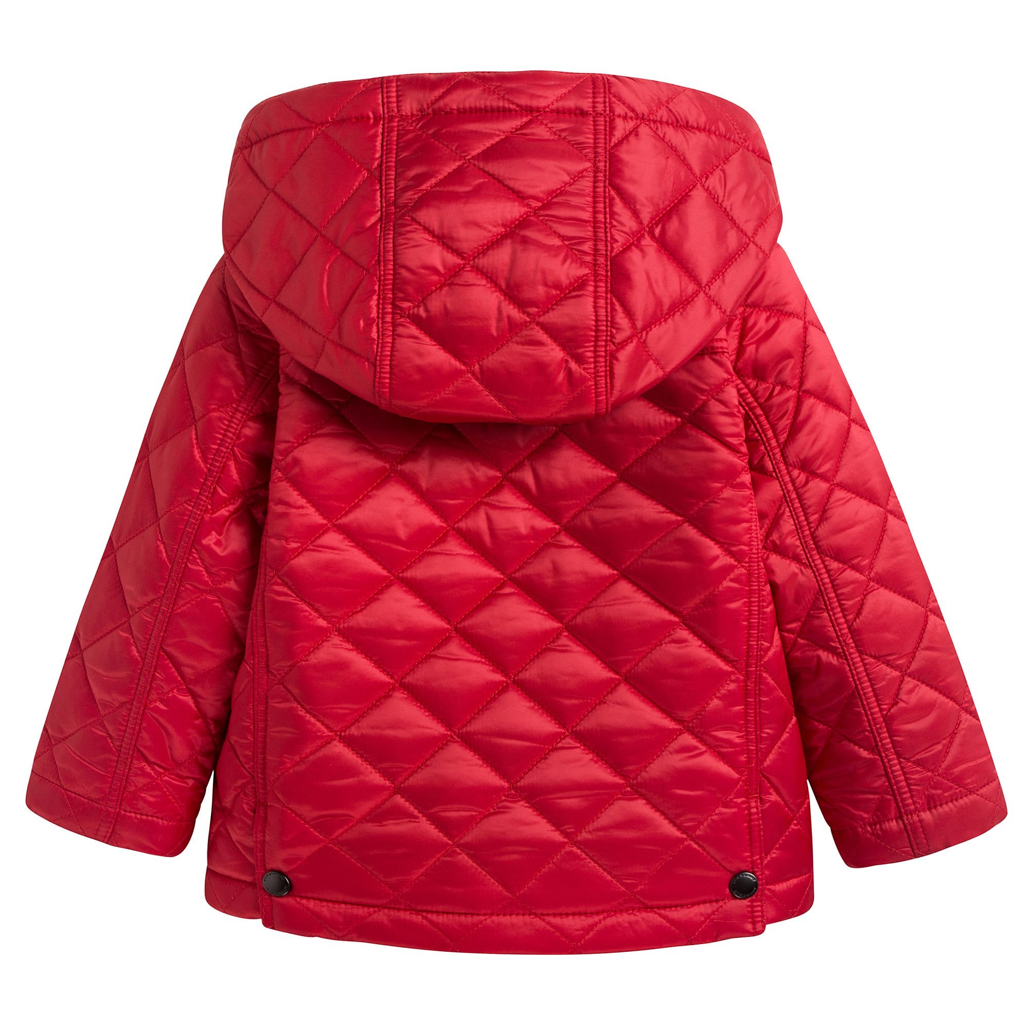 Baby Red Quilted Jacket