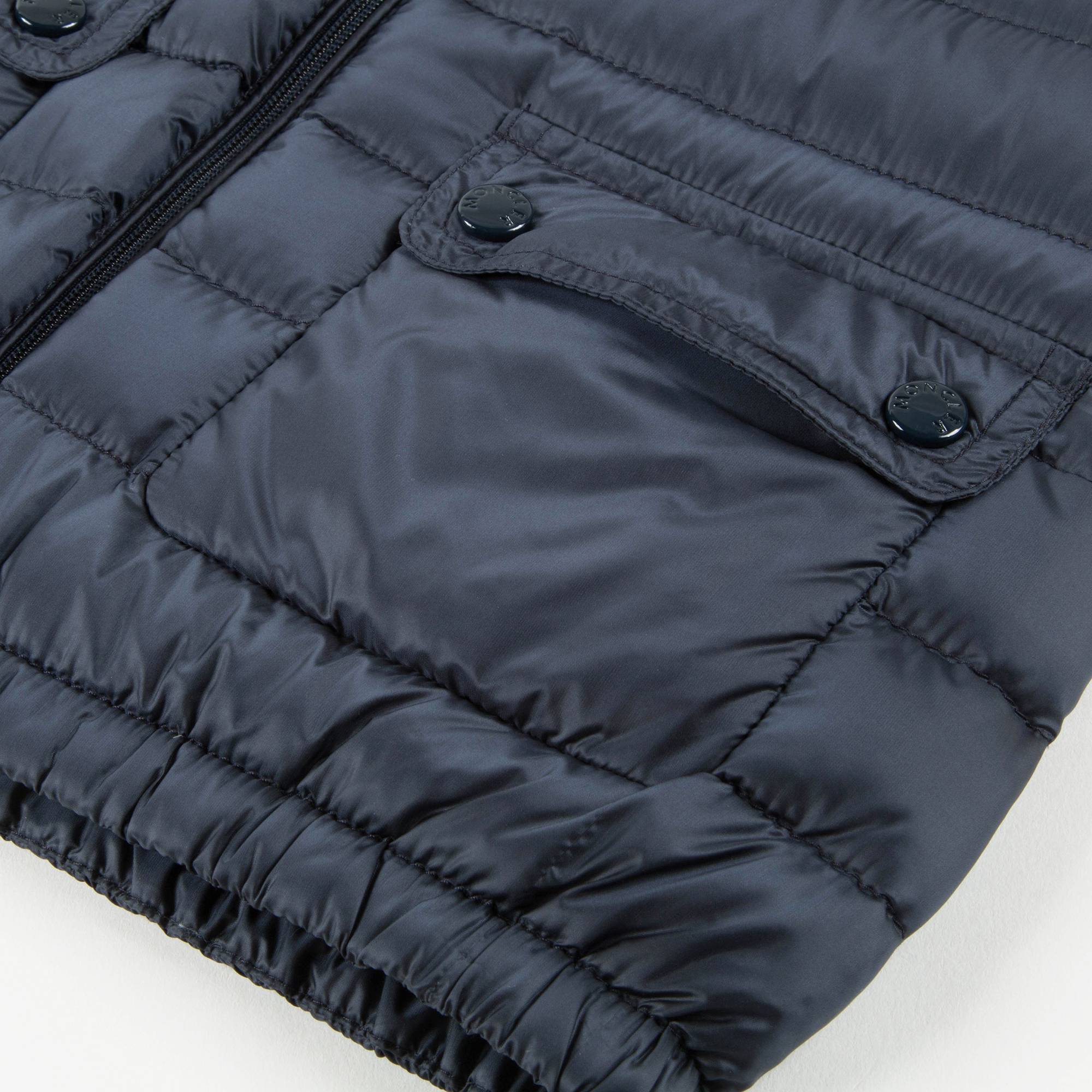 Girls Blue "Lans Giubbotto" Coat