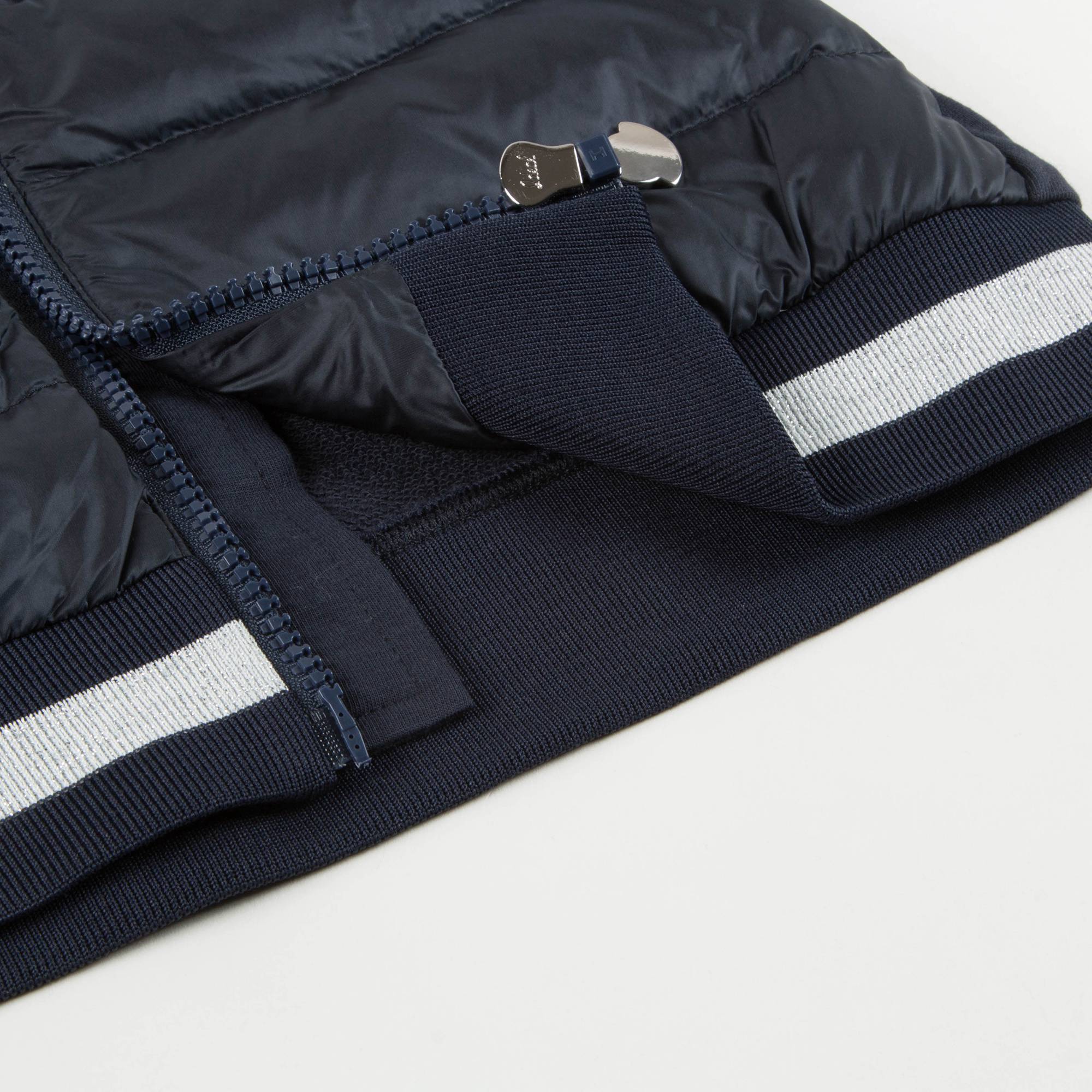 Girls  Navy  Blue   "Maglia"   Cardigan