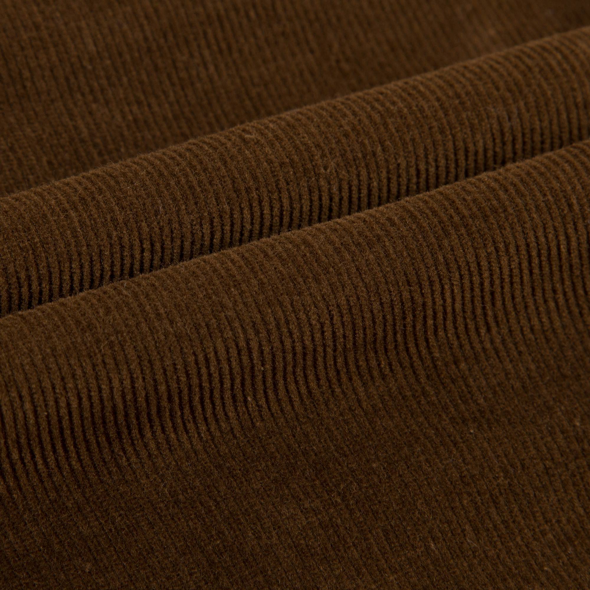 Girls Brown Cotton Trousers