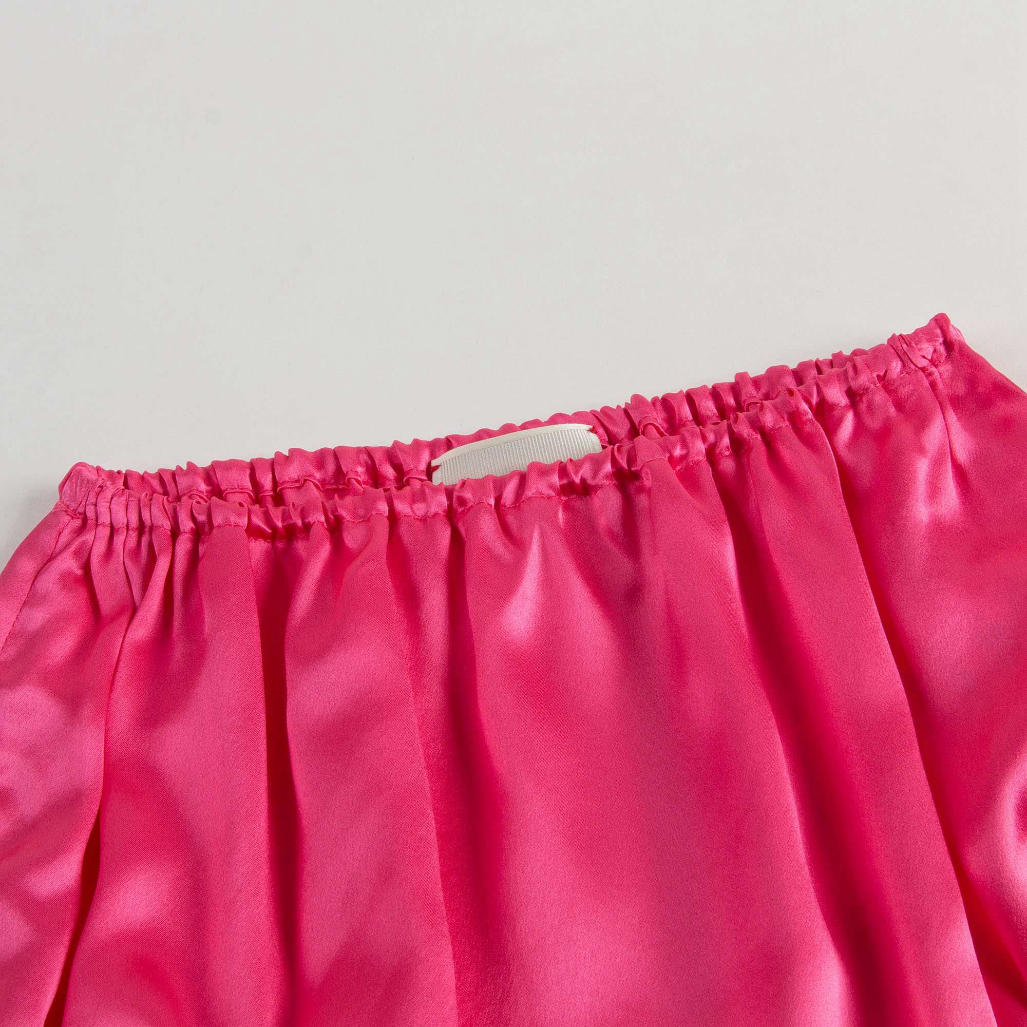 Baby Girls Pink Silk Short