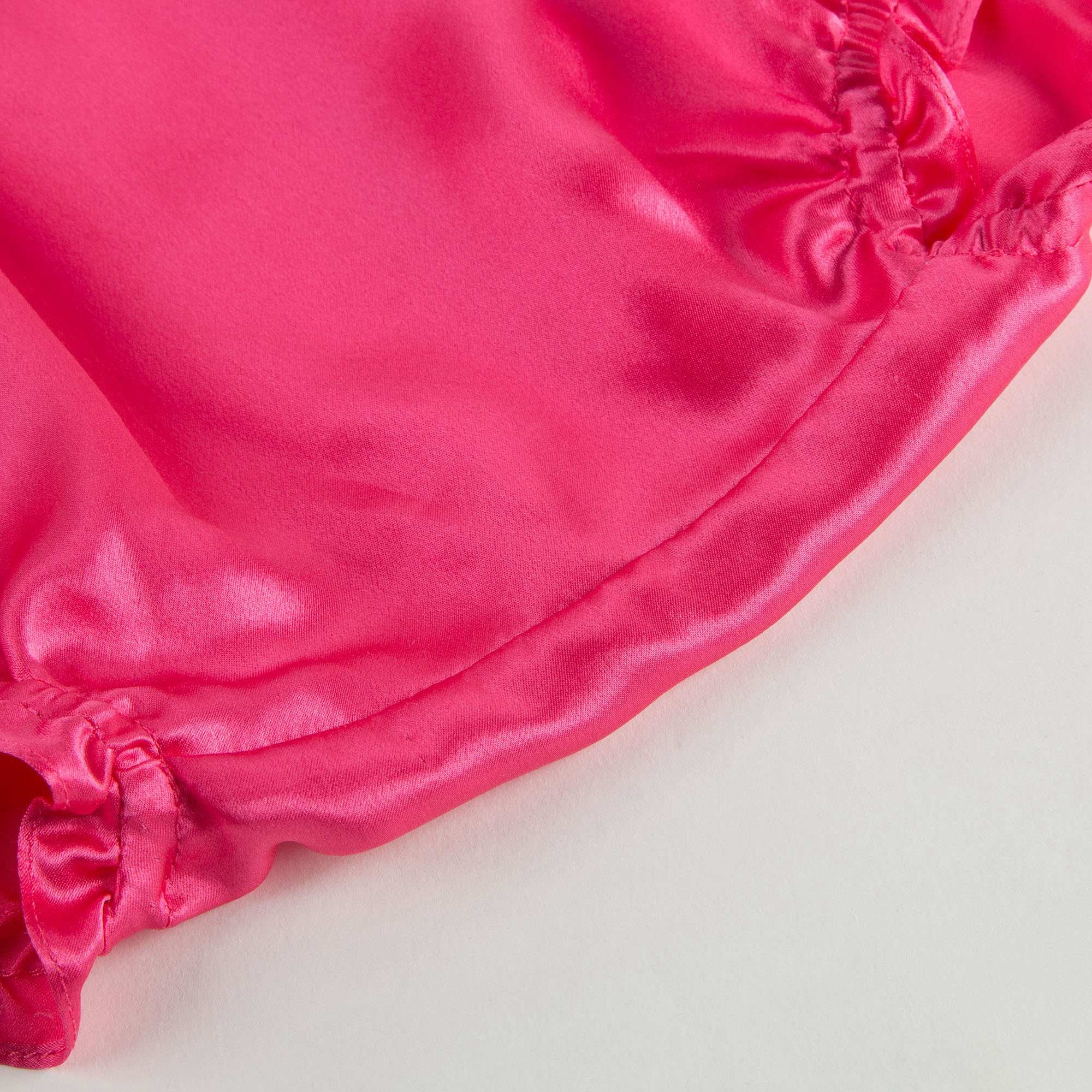 Baby Girls Pink Silk Short