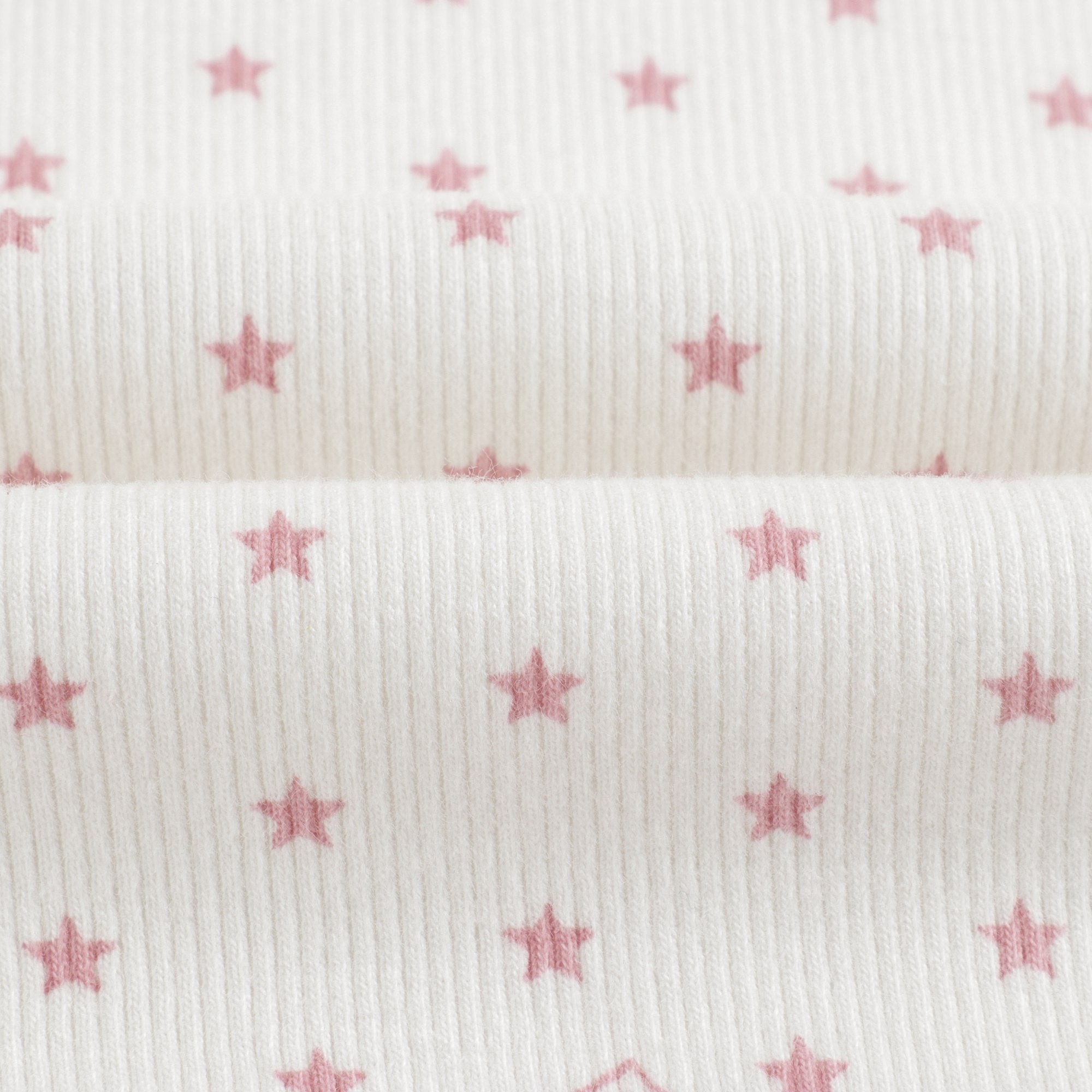 Girls White Stars Nightwear Set