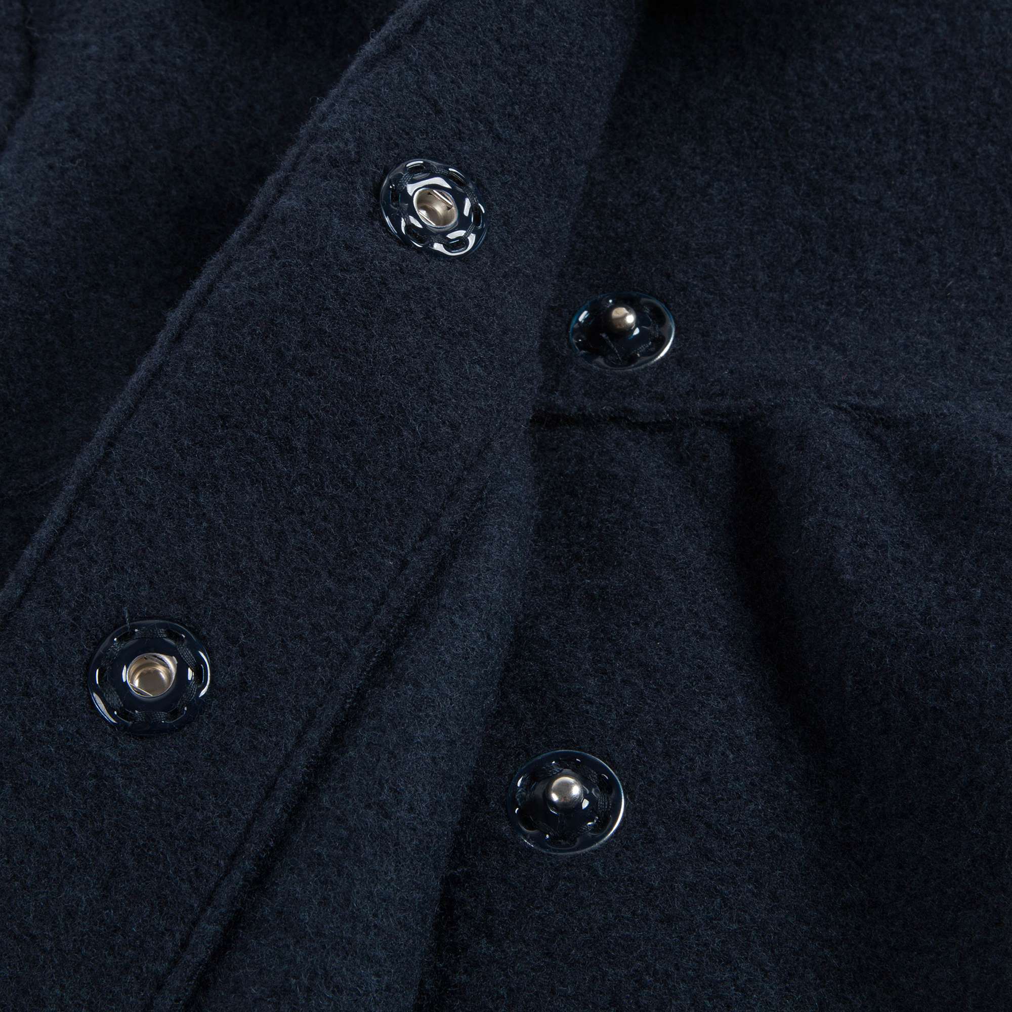 Baby Girls Navy Blue Coat