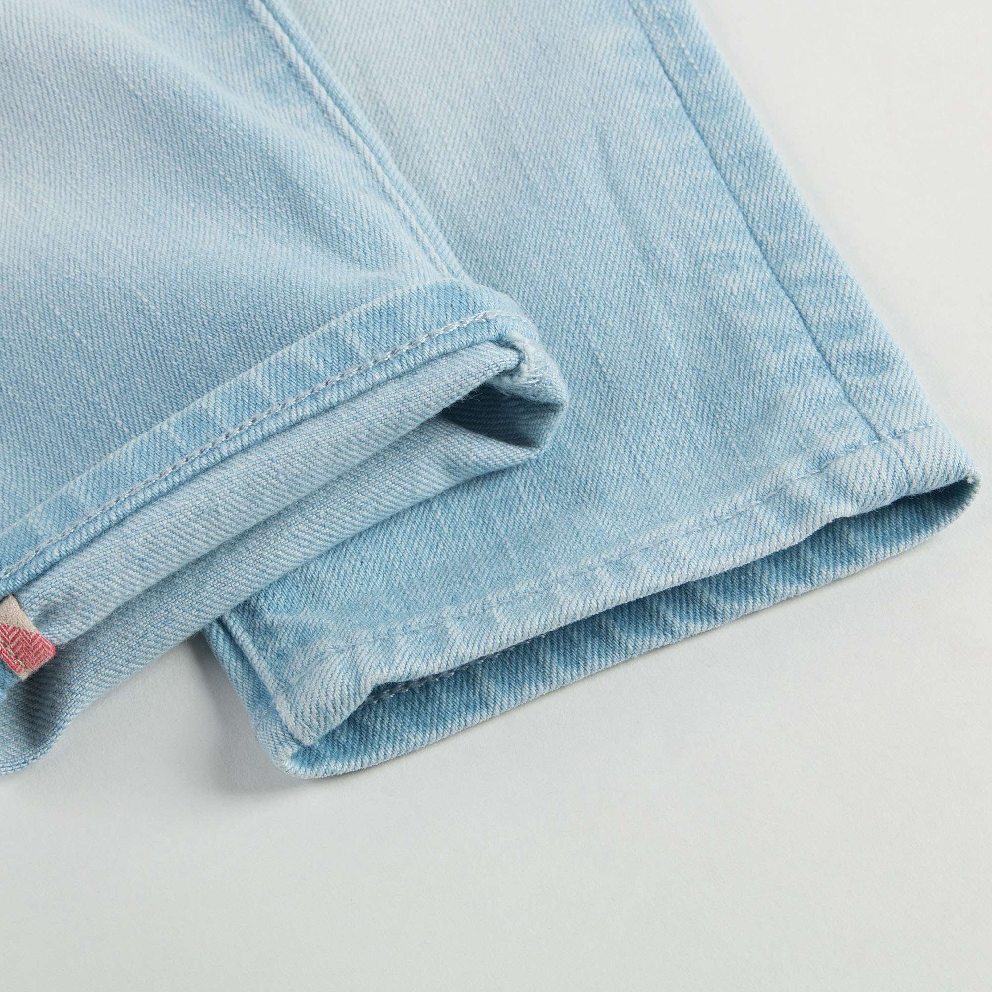 Girls Blue Cotton Jeans