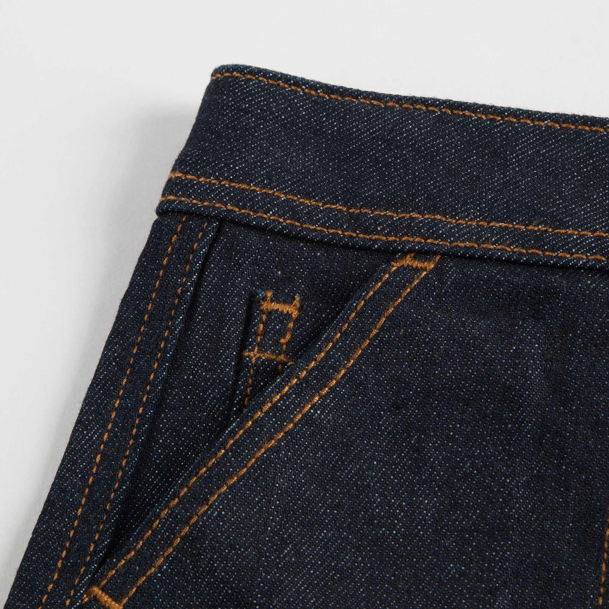 Girls Dark Blue Jean Skirt