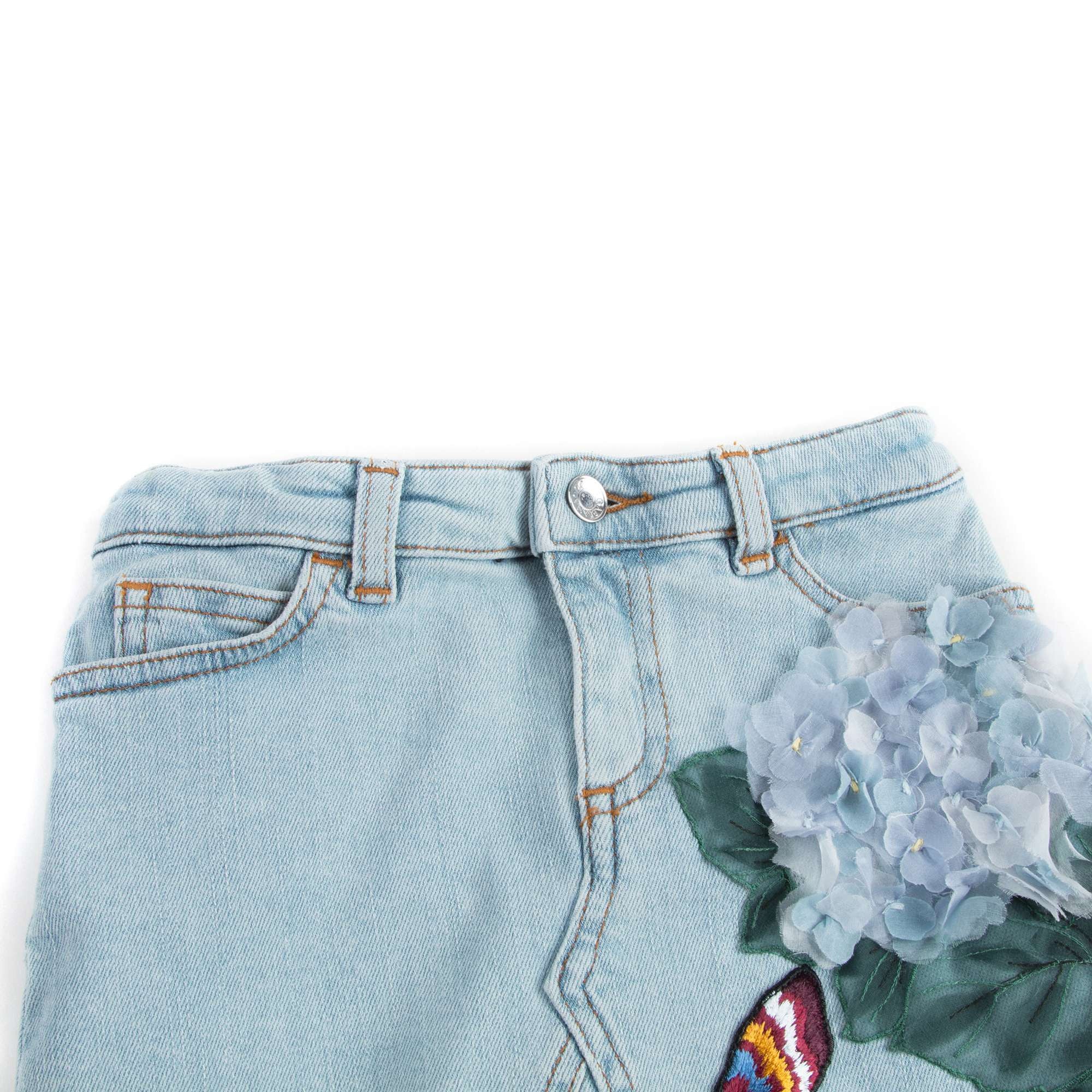 Girls Blue 'Ortensia' Skirt