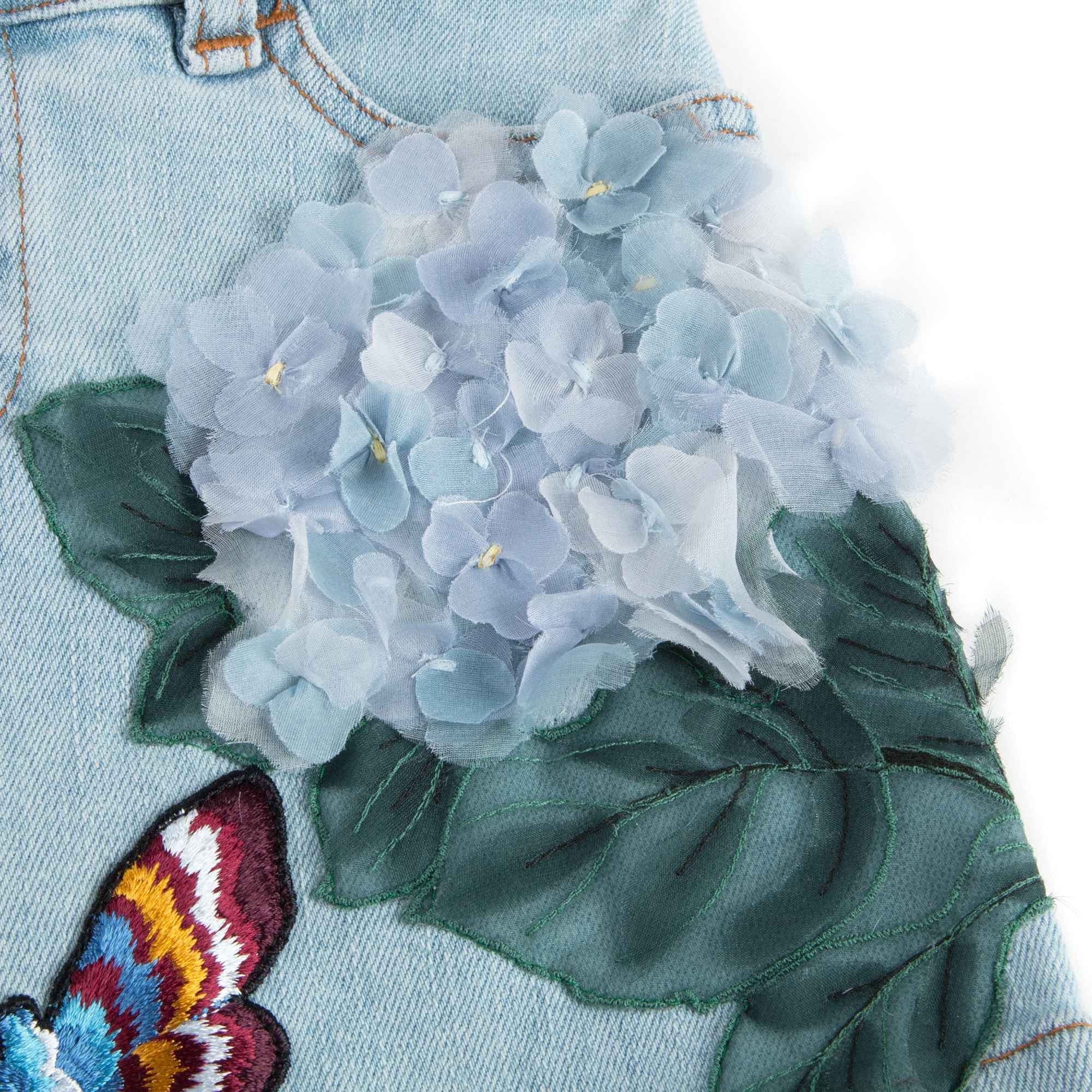 Girls Blue 'Ortensia' Skirt