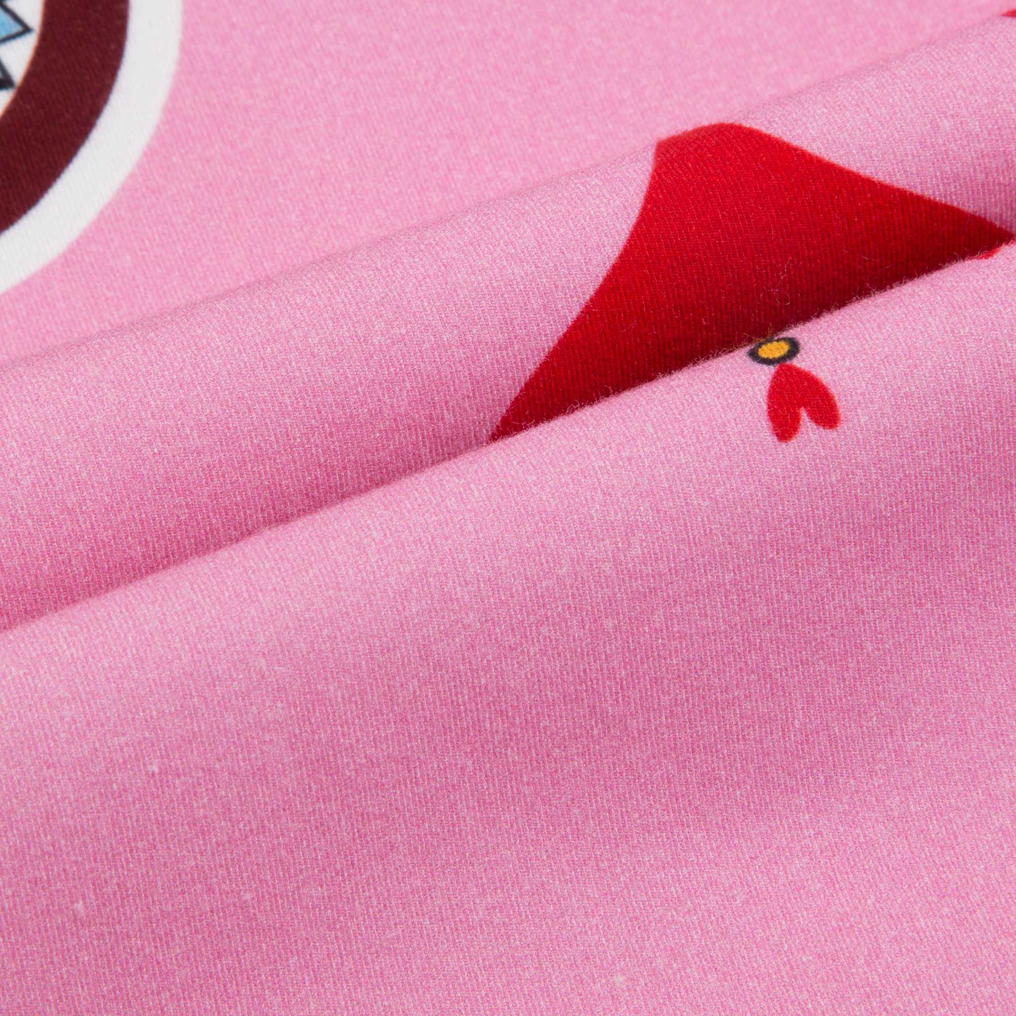 Girls Pink Queen Of Hearts Dress