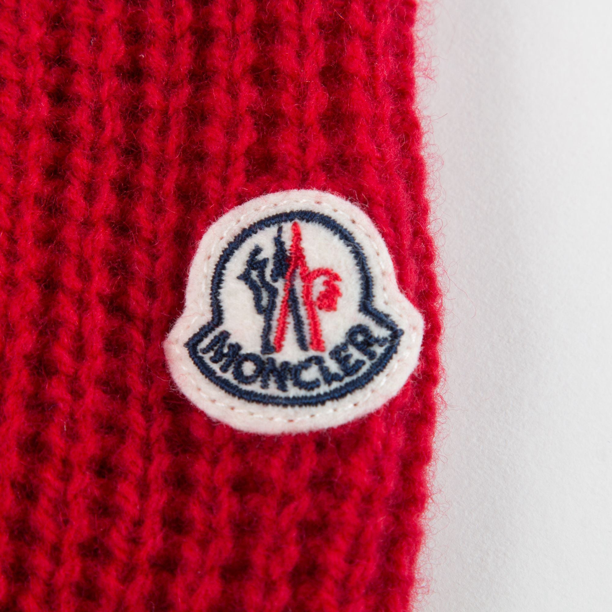 Girls Red Sweater With Lace