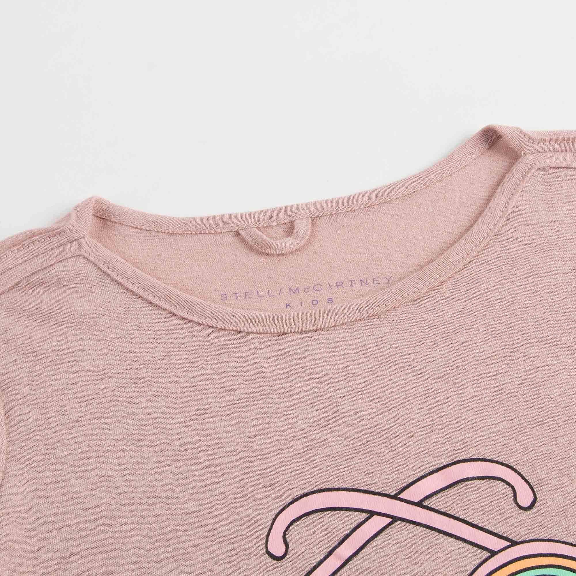 Girls Pink Sunglasses Print Chuckle T-shirt