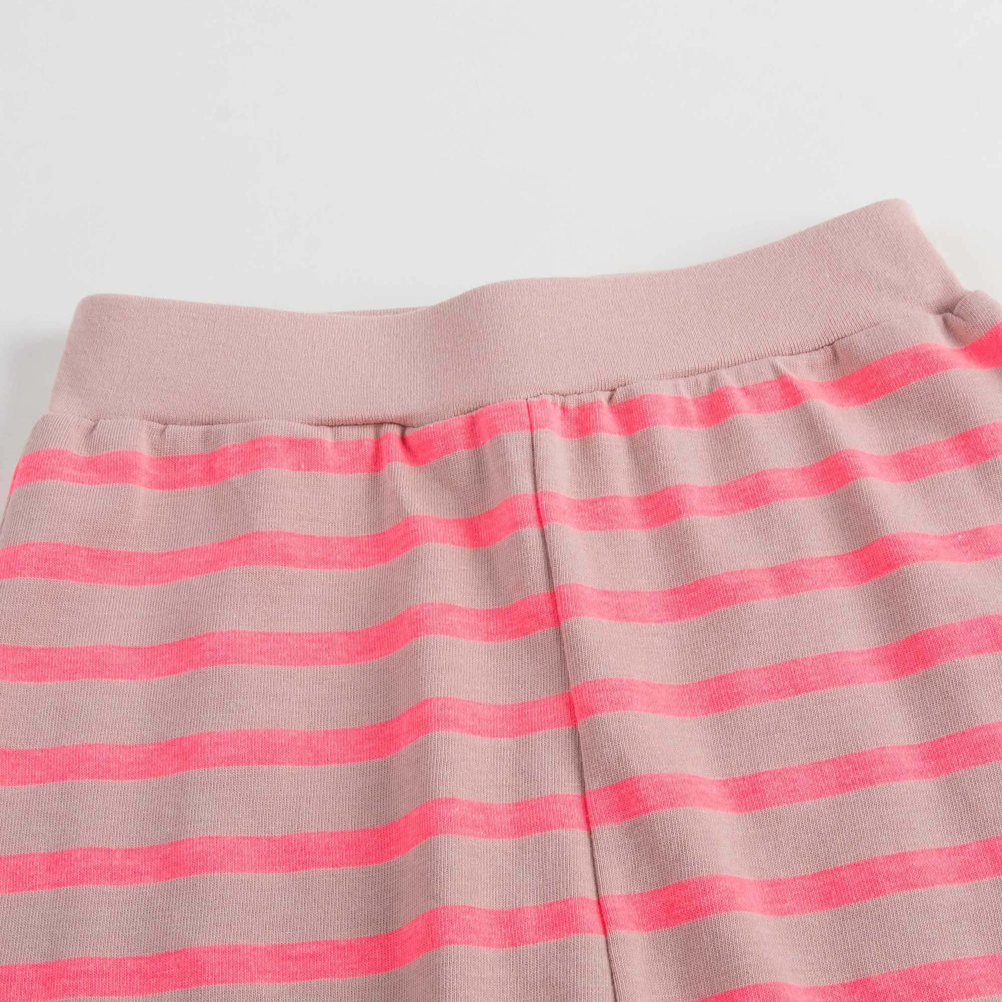 Baby Girls Pink Striped Trousers