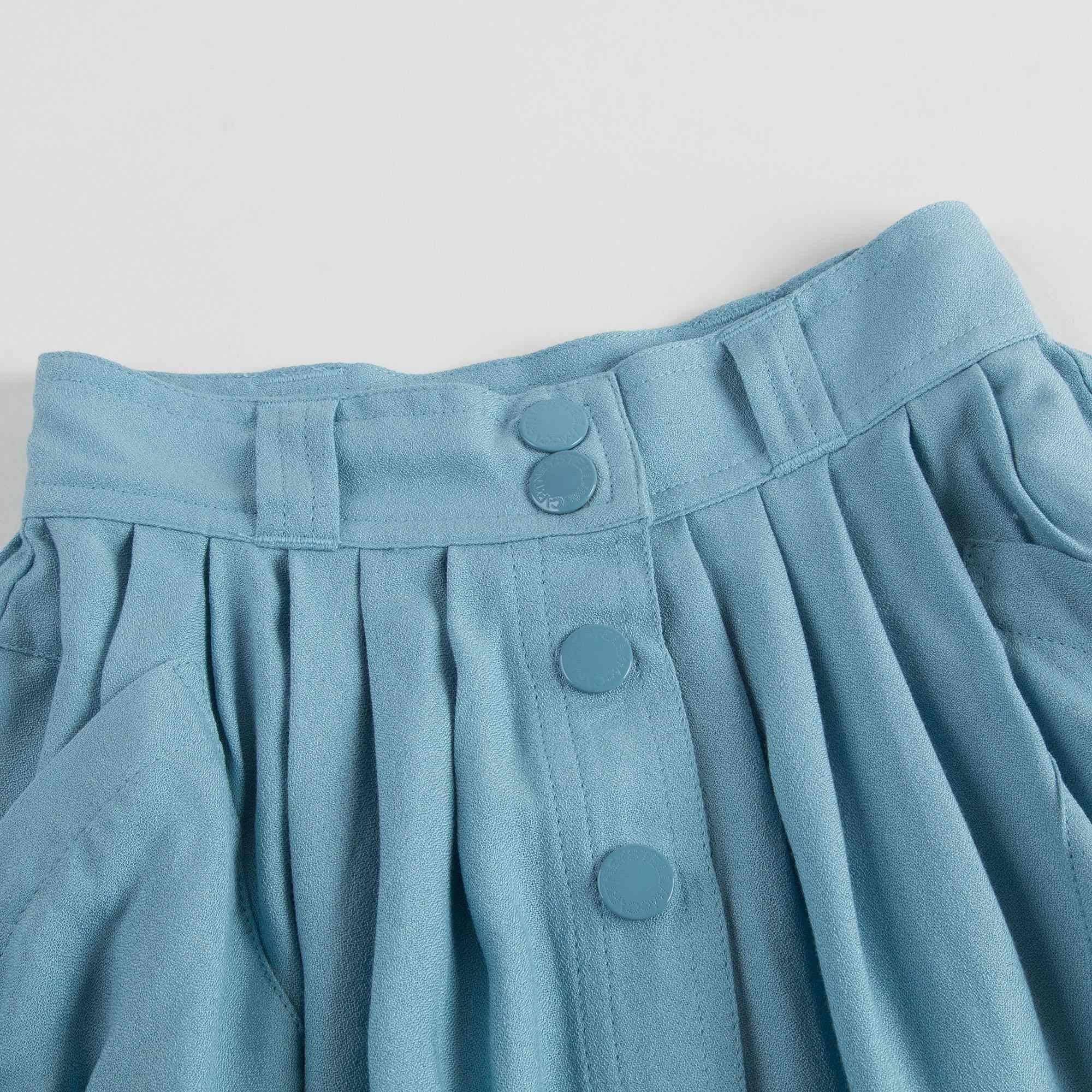 Girls Blue Denim Skirt