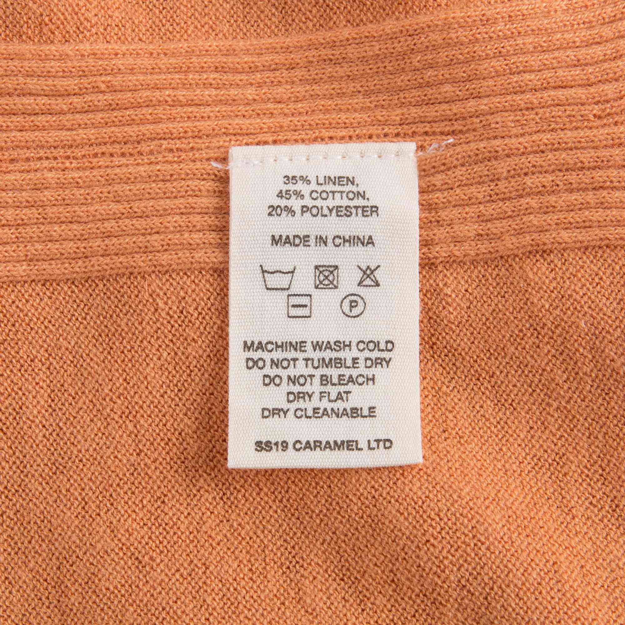 Girls Tangerine Lotus Jumper