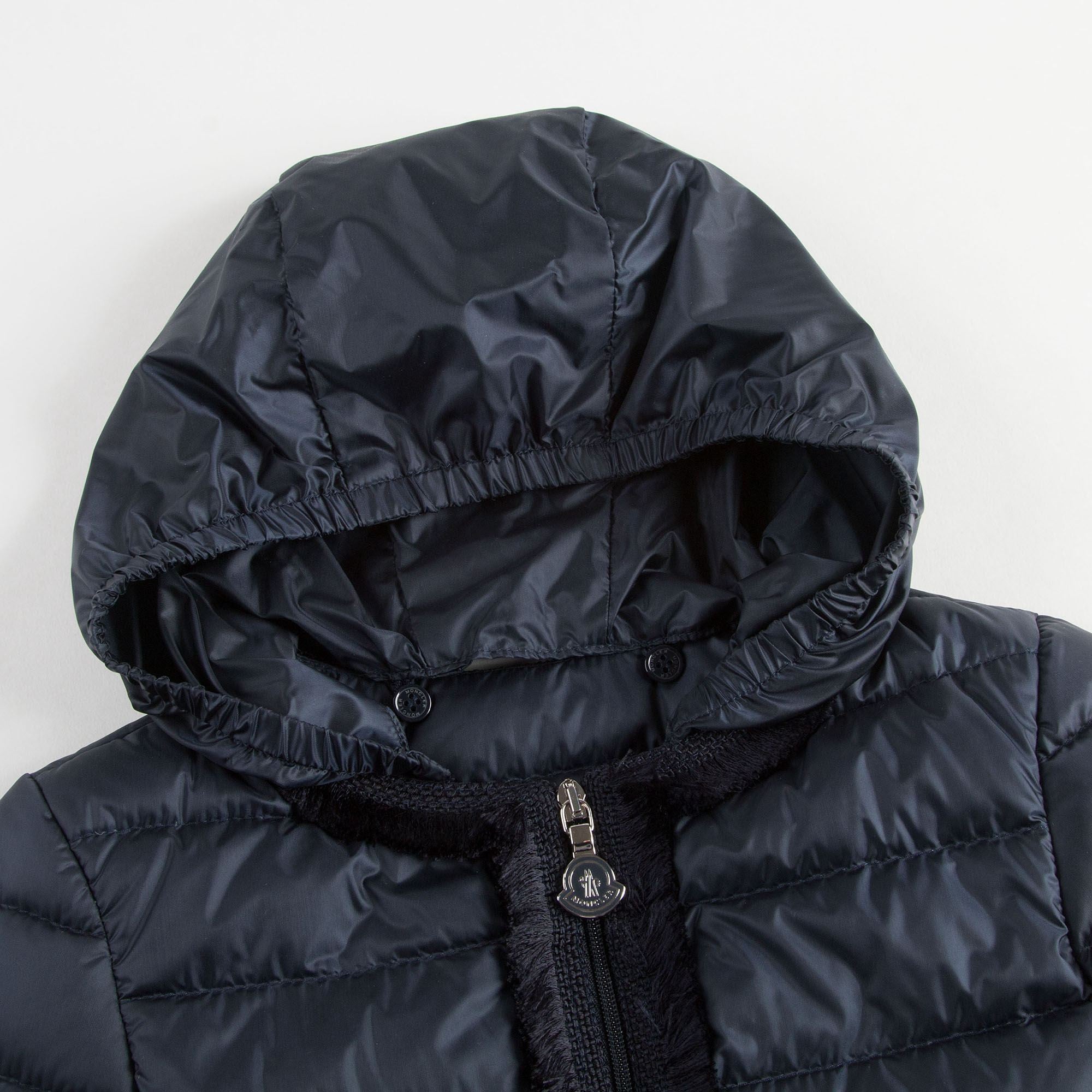 Baby Girls Dark Blue "Kamaria"Down Padded Jacket