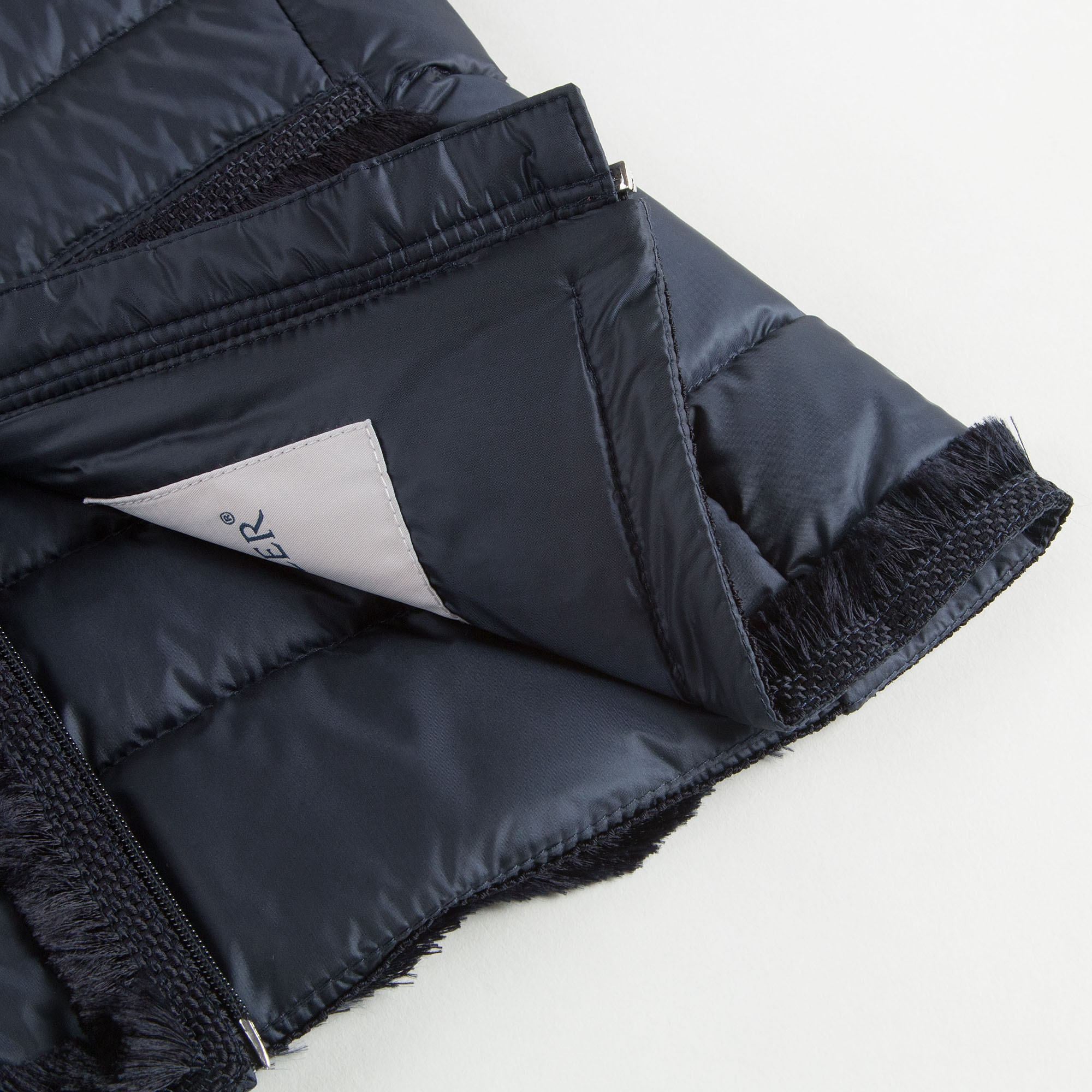 Baby Girls Dark Blue "Kamaria"Down Padded Jacket
