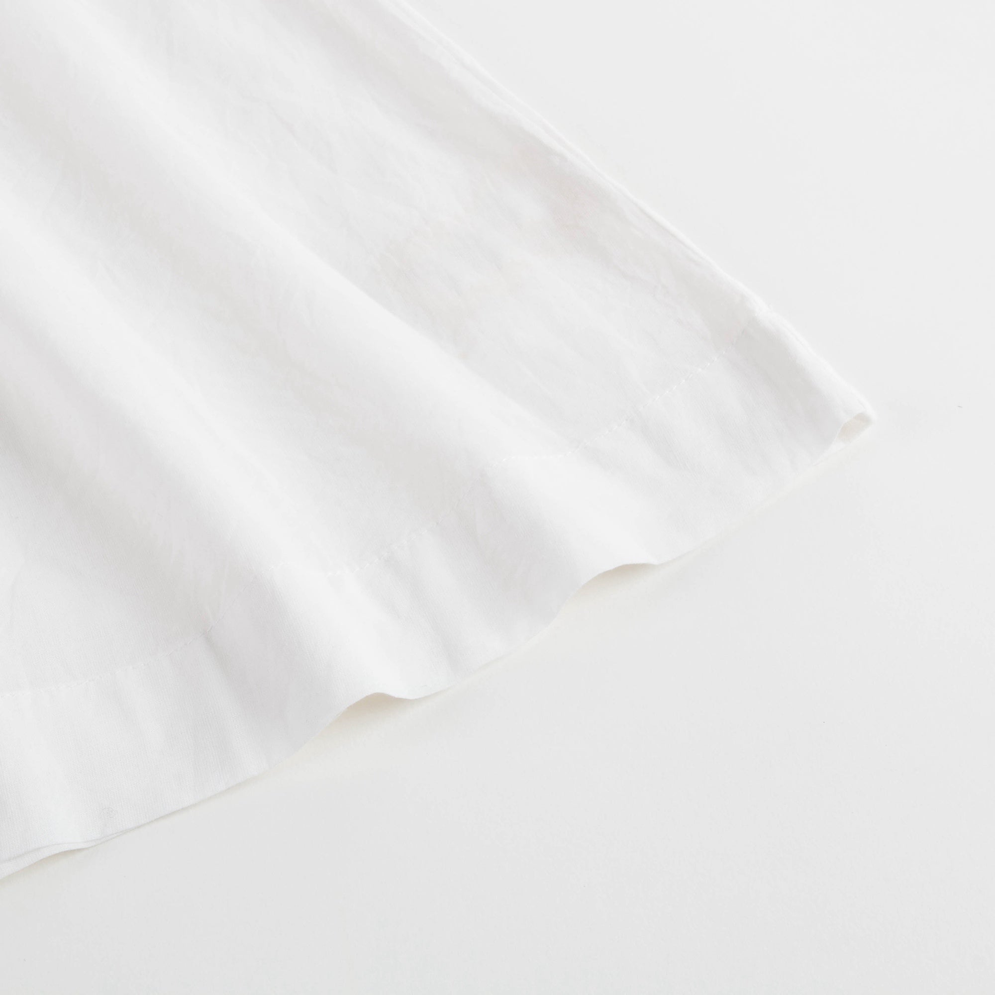 Girls White Cotton Hydrangea Blouse