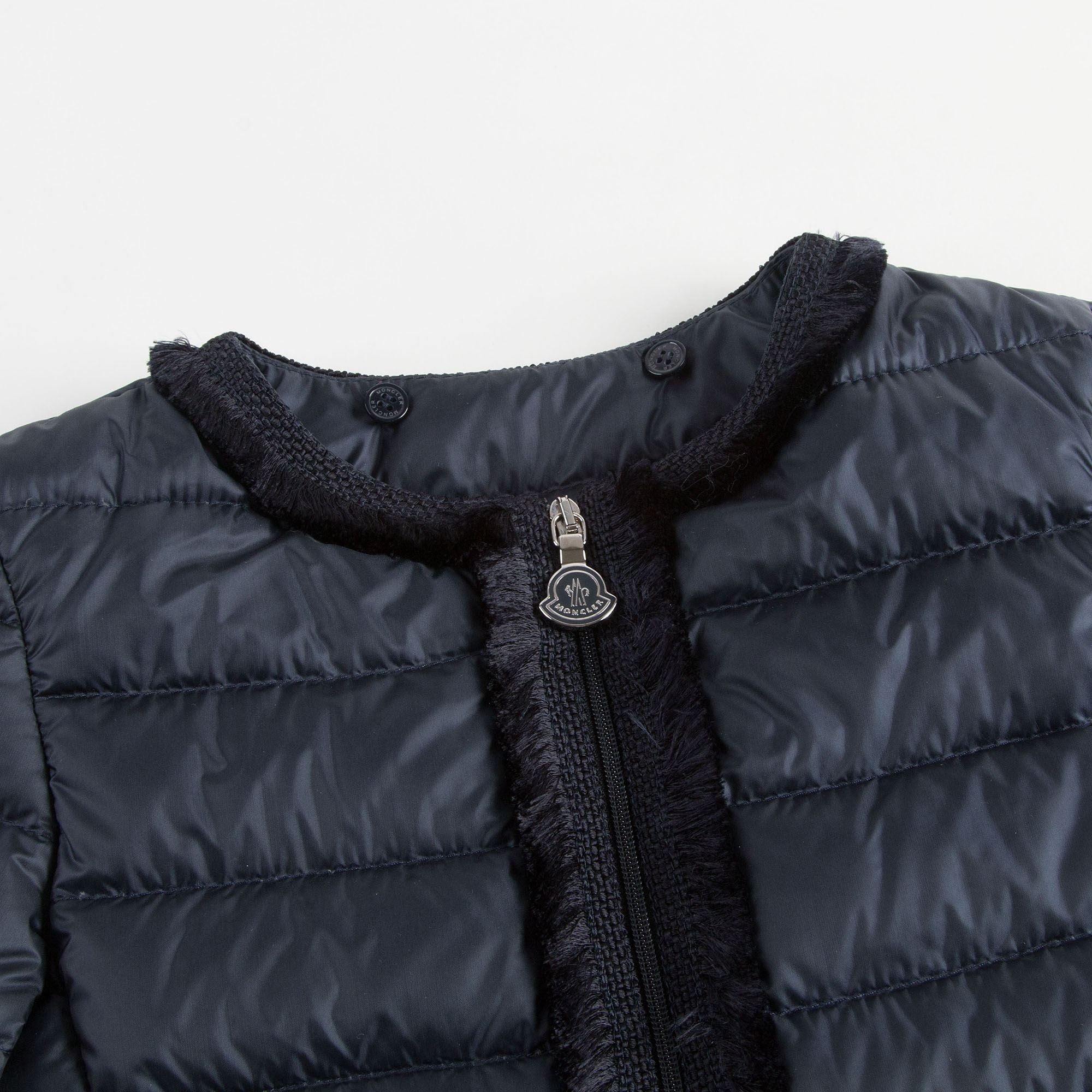 Baby Girls Dark Blue "Kamaria"Down Padded Jacket