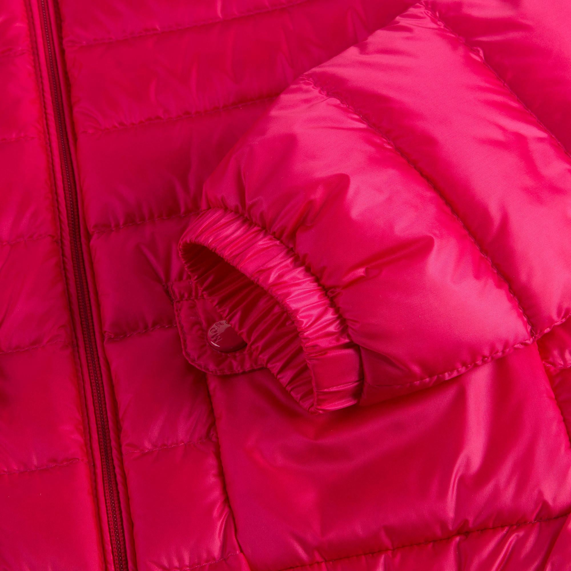 Baby Girls Dark Pink 'Lans' Down Padded Jacket