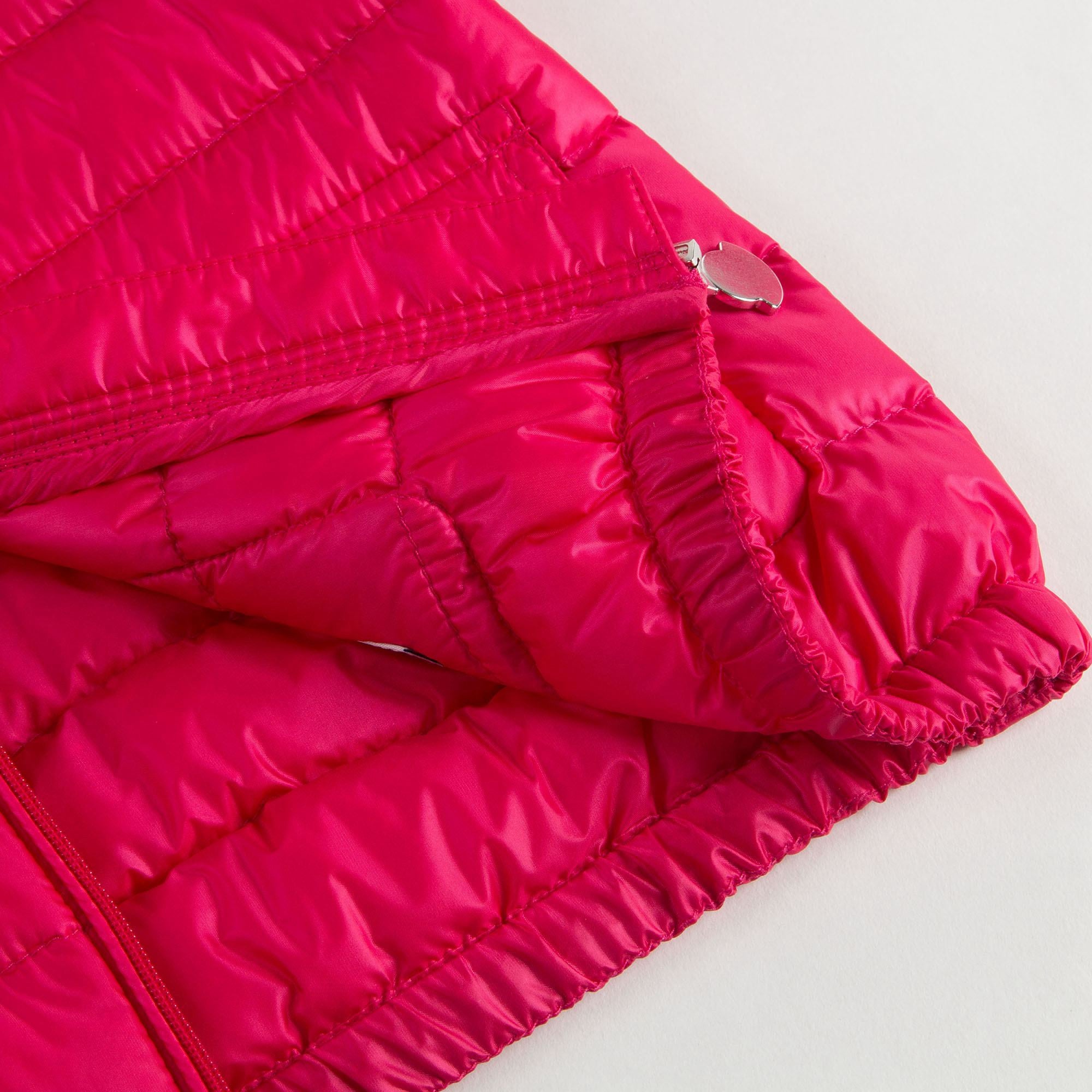 Baby Girls Dark Pink 'Lans' Down Padded Jacket
