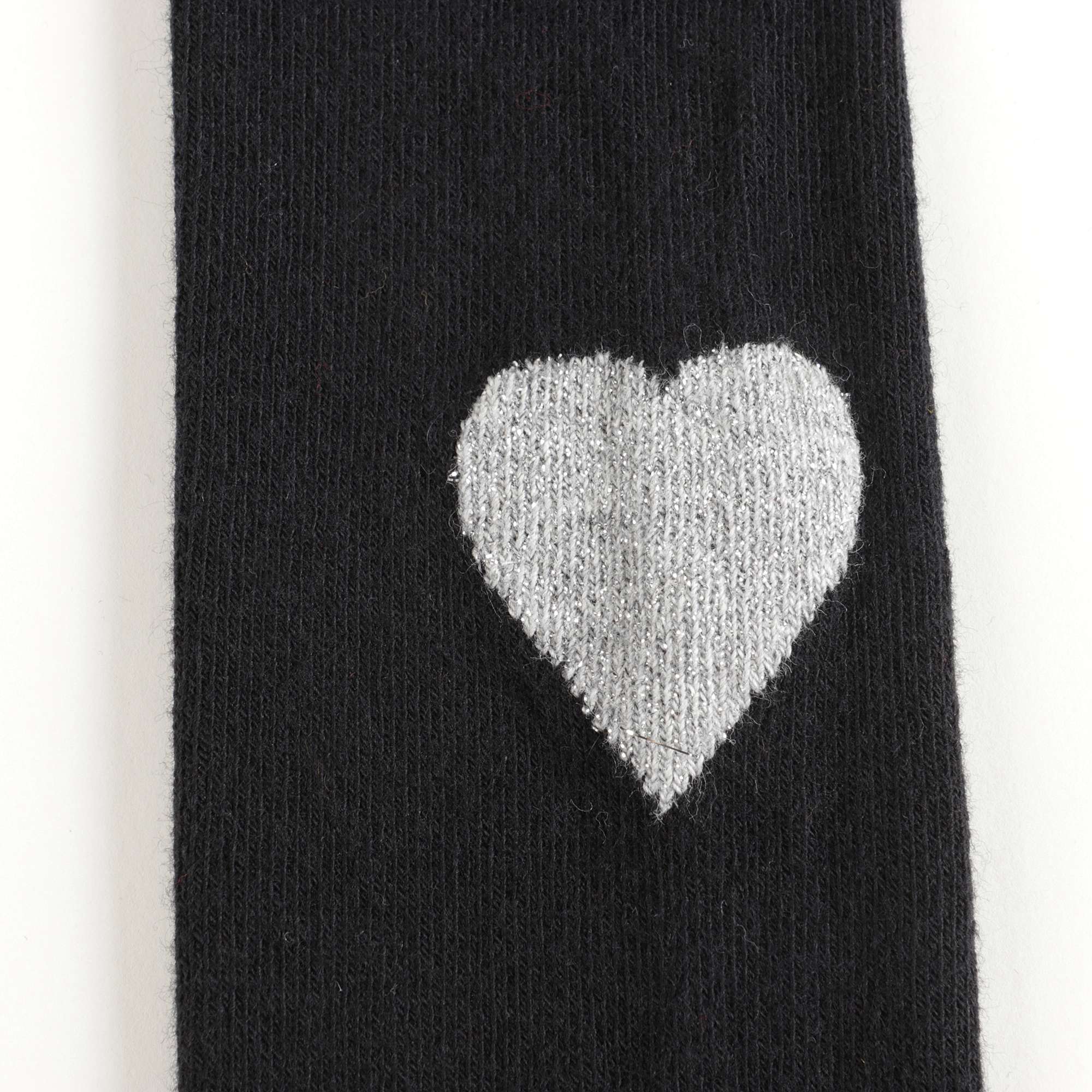 Girls Fusain Hearts Leggings