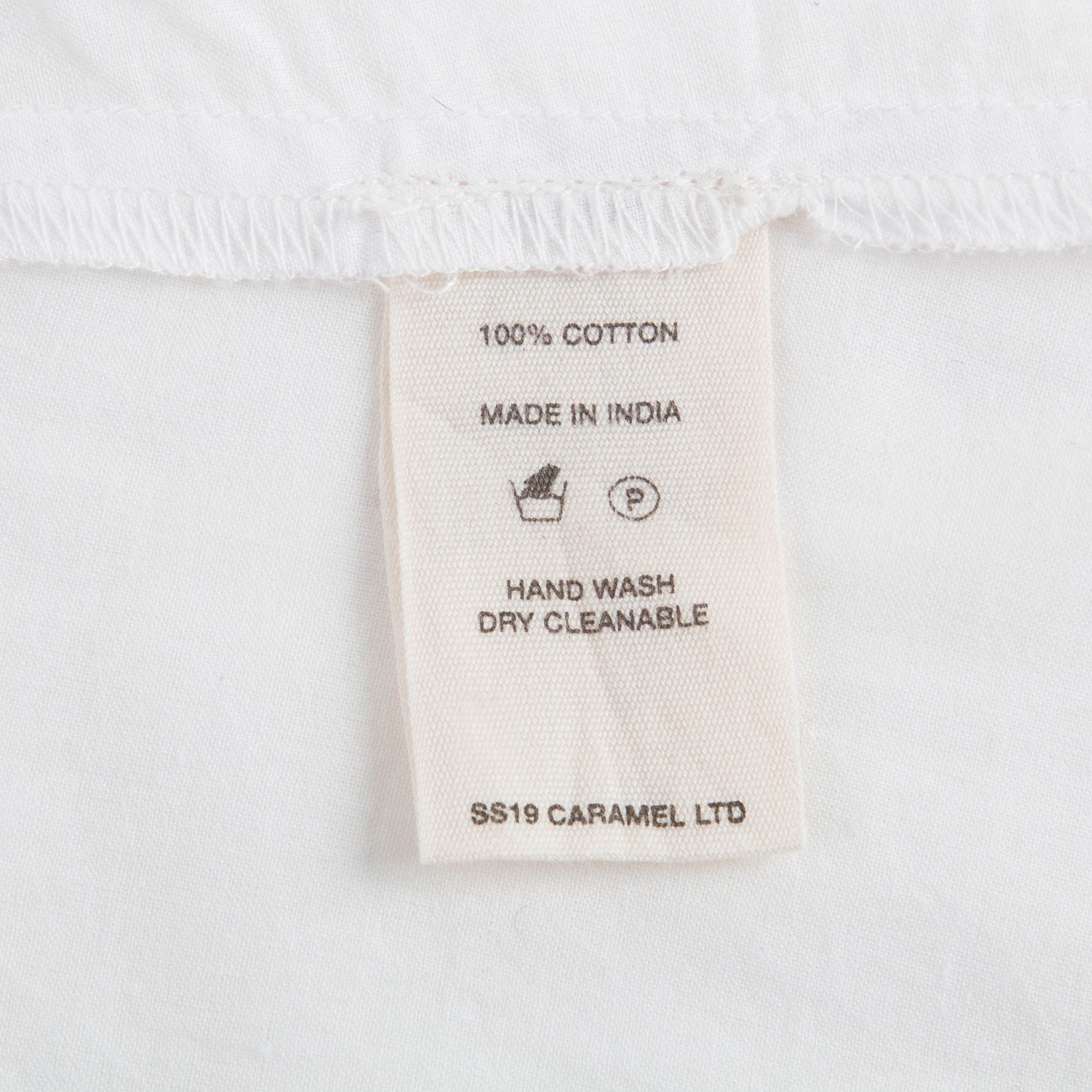 Girls White Portea Dress