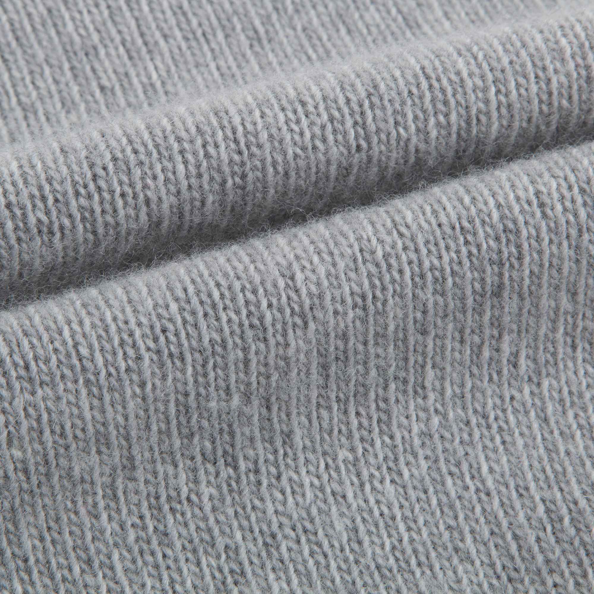 Girls Grey Wool Sweater