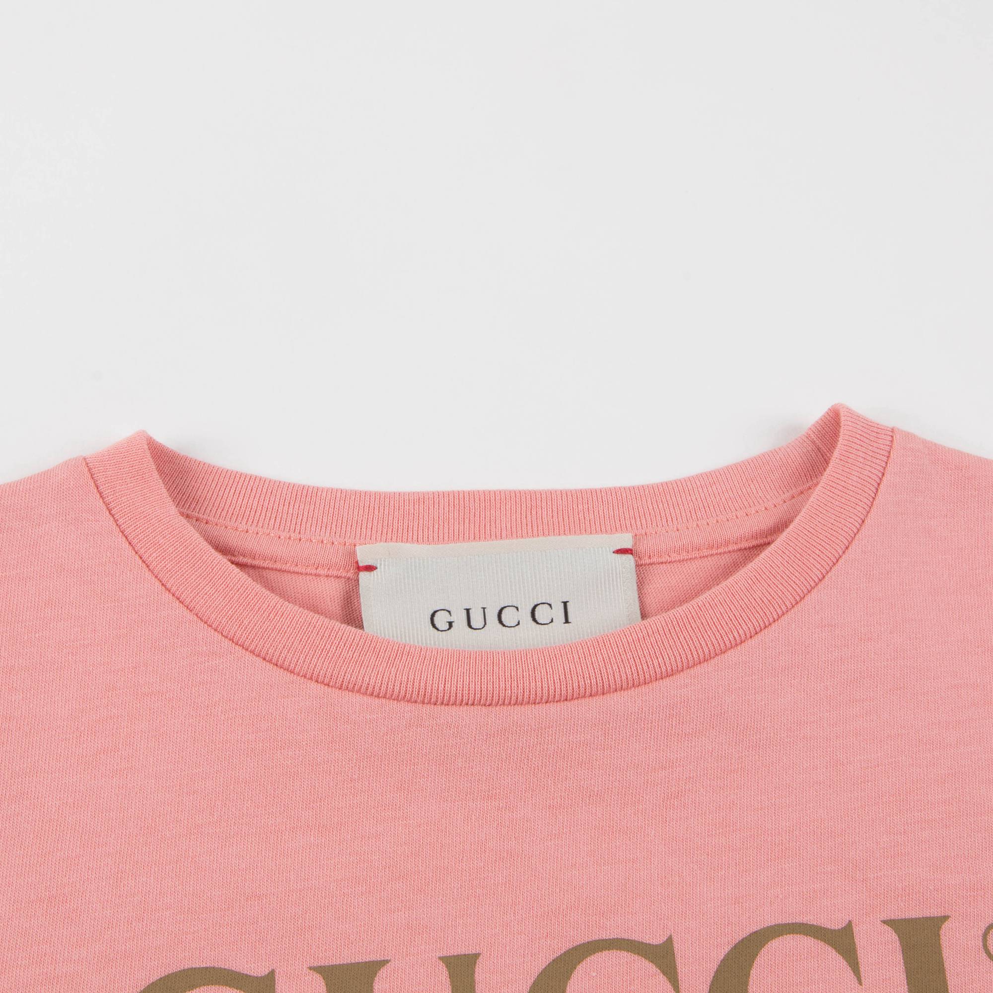 Girls Pink Logo T-shirt