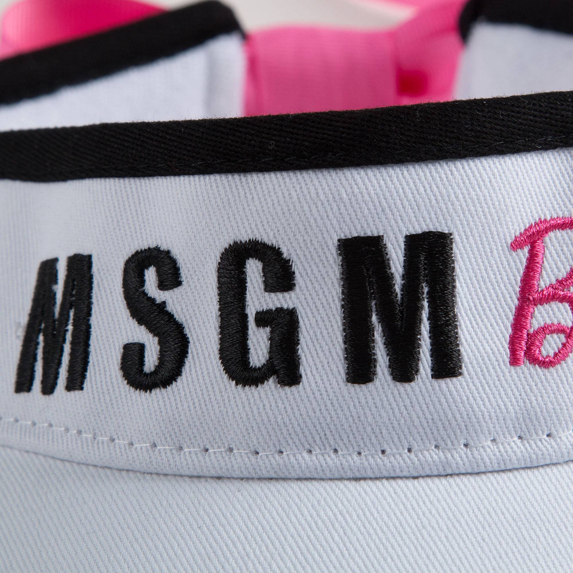 Girls White Logo Sunhat