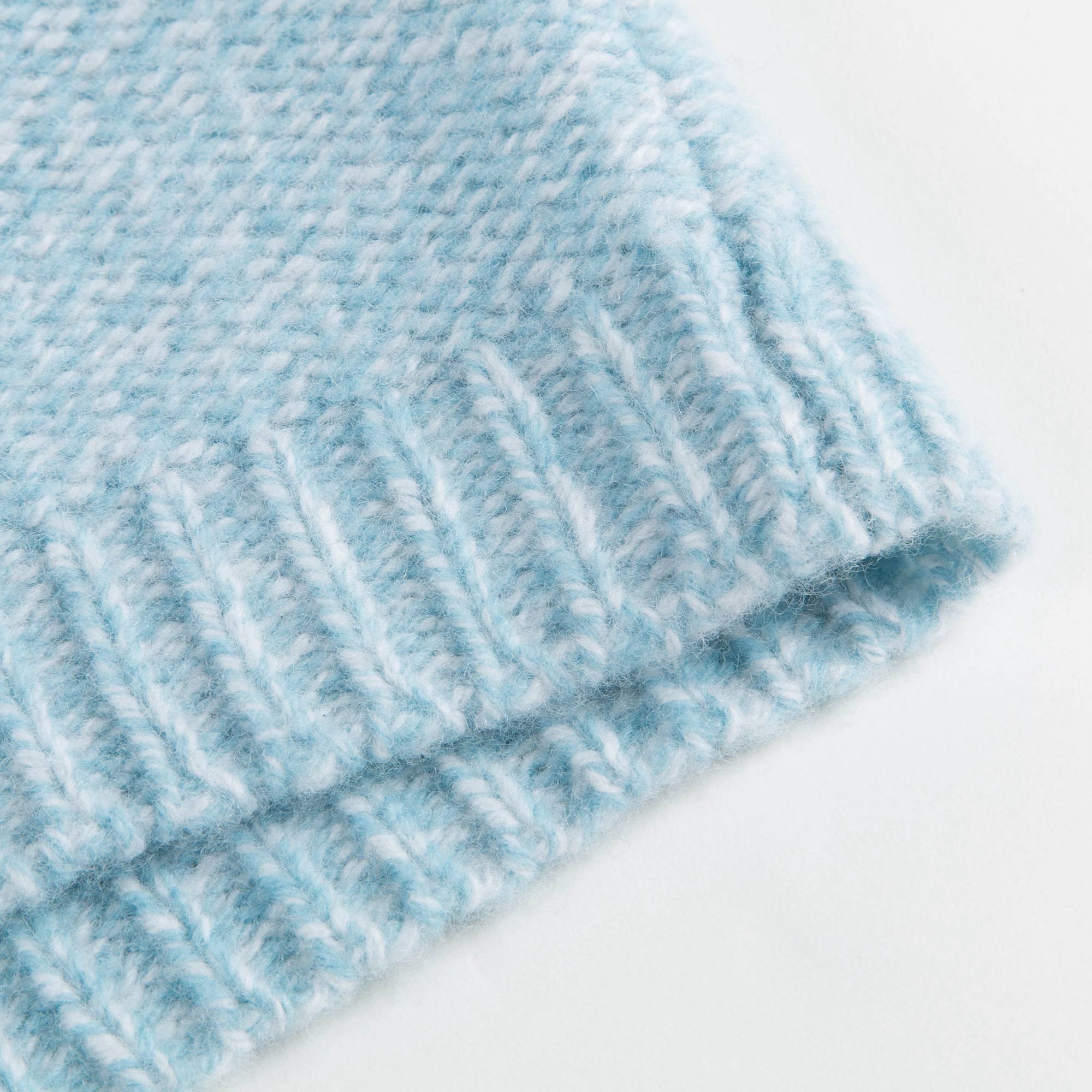 Girls Light Blue Wool Sweater