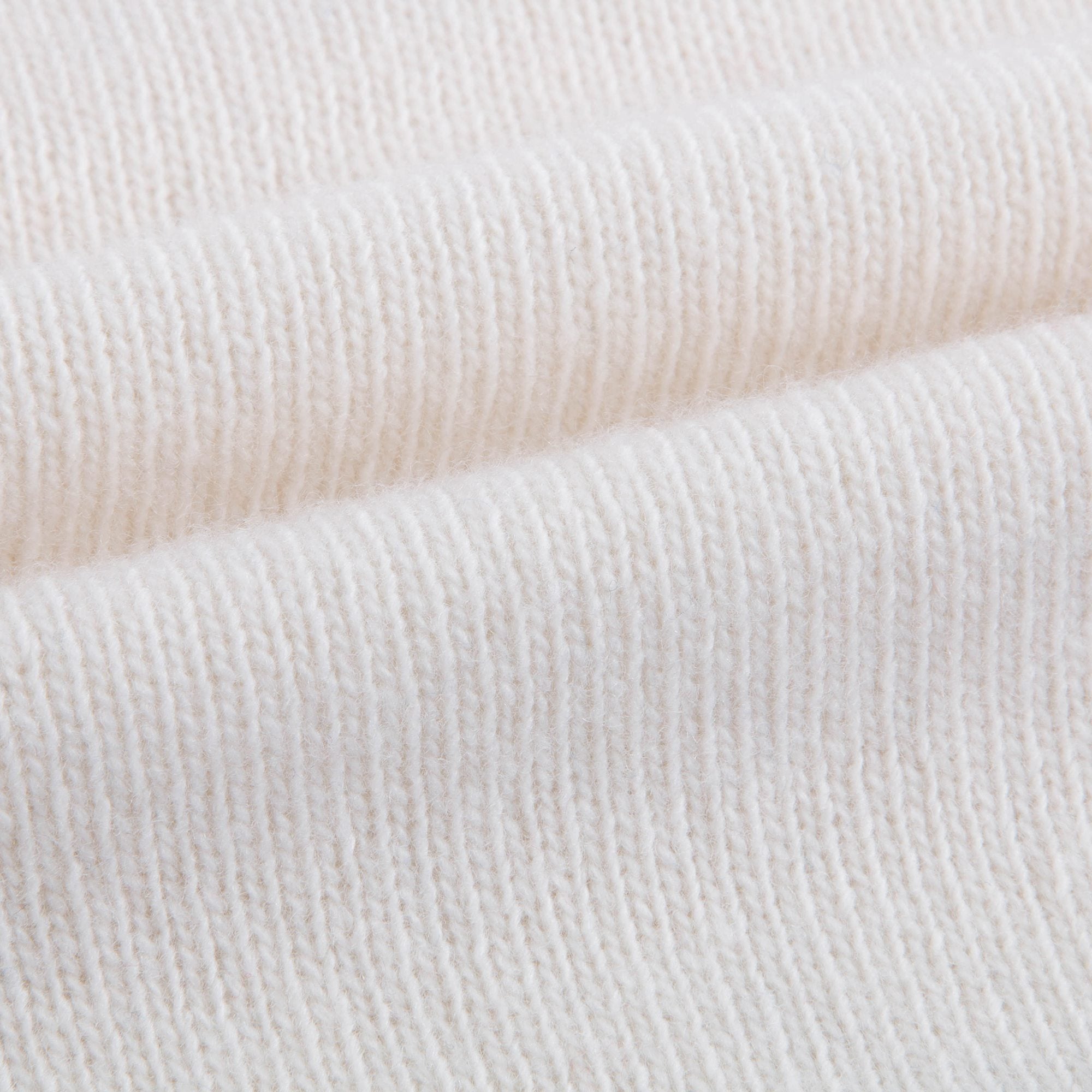 Girls Milk & Blue Wool Sweater